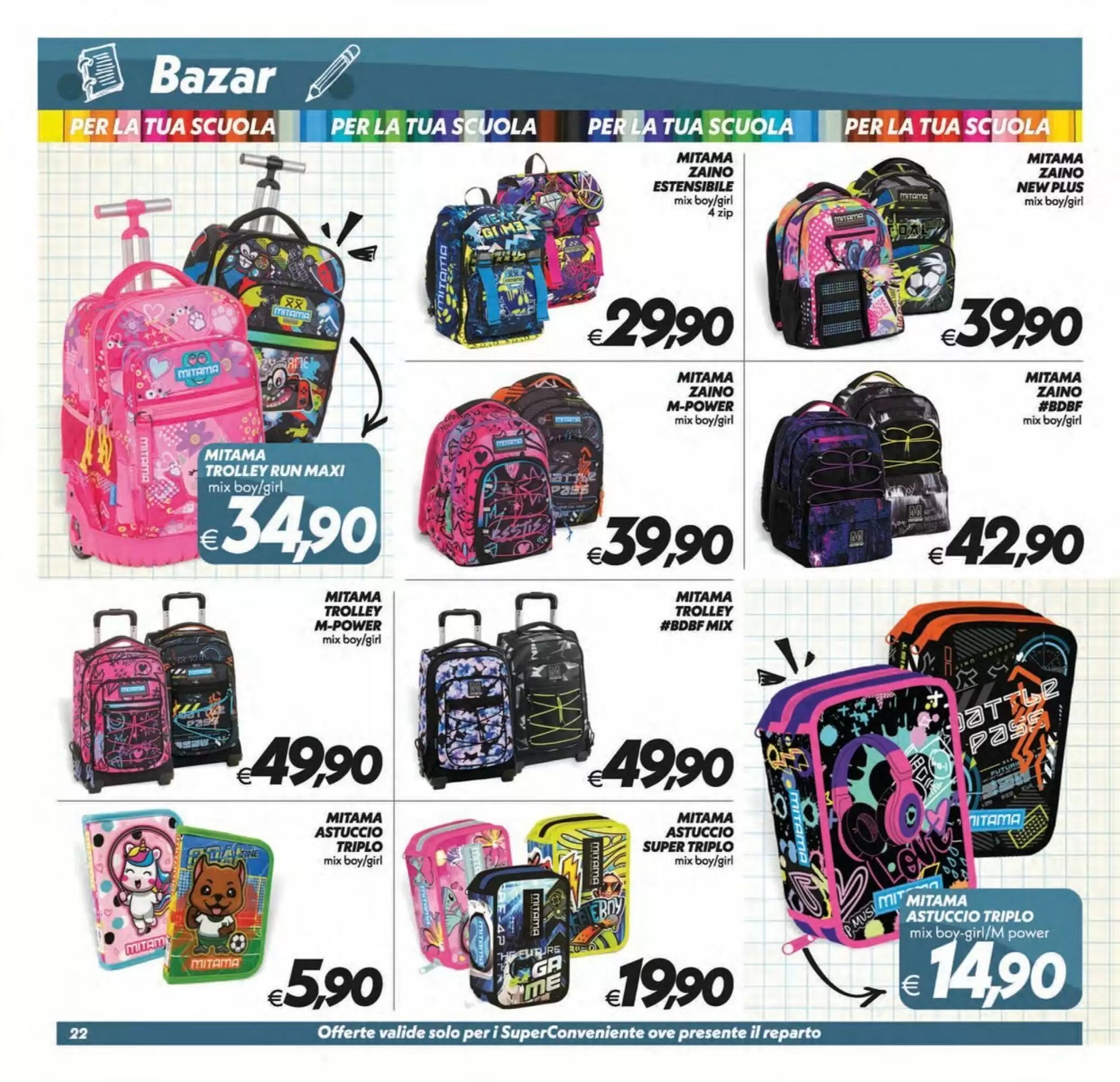Volantino promozionale Iper Super Conveniente  valide dal 21/08/2026 - Pagina 22.