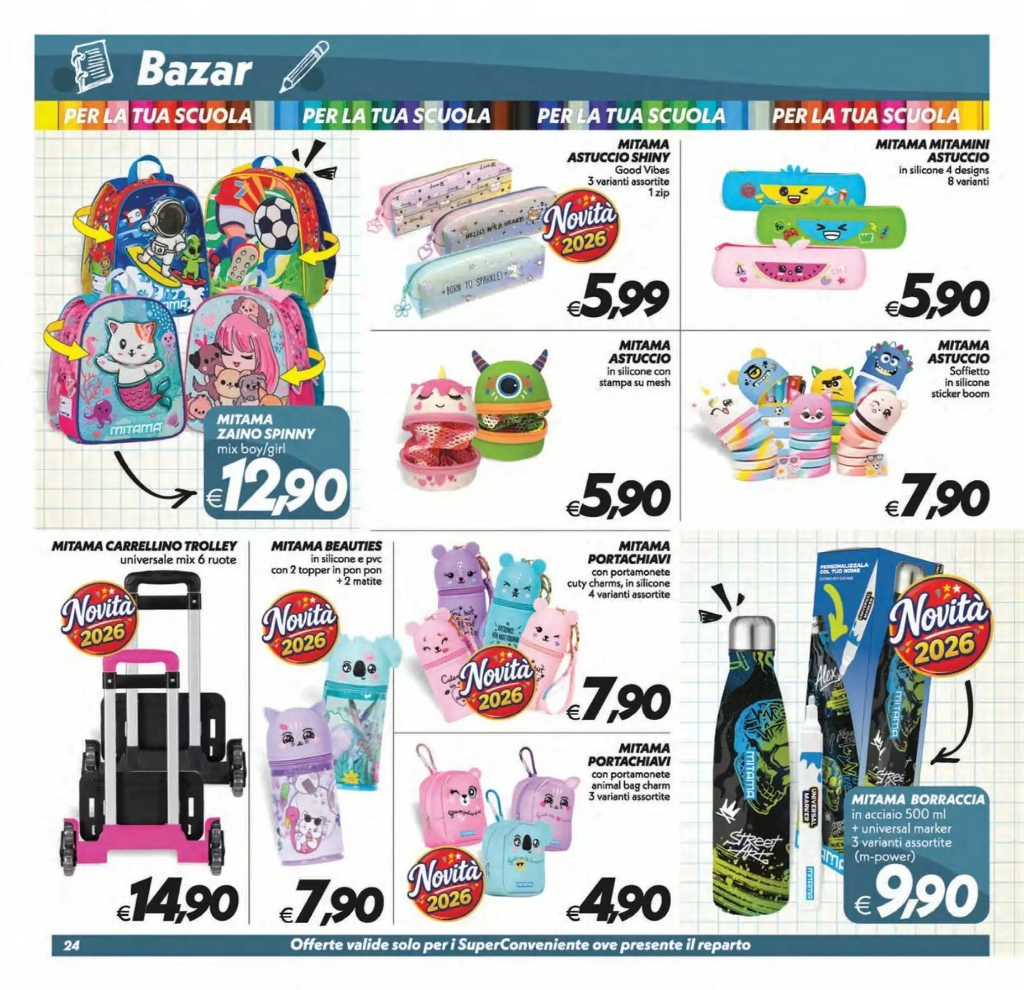Volantino promozionale Iper Super Conveniente  valide dal 21/08/2026 - Pagina 24.