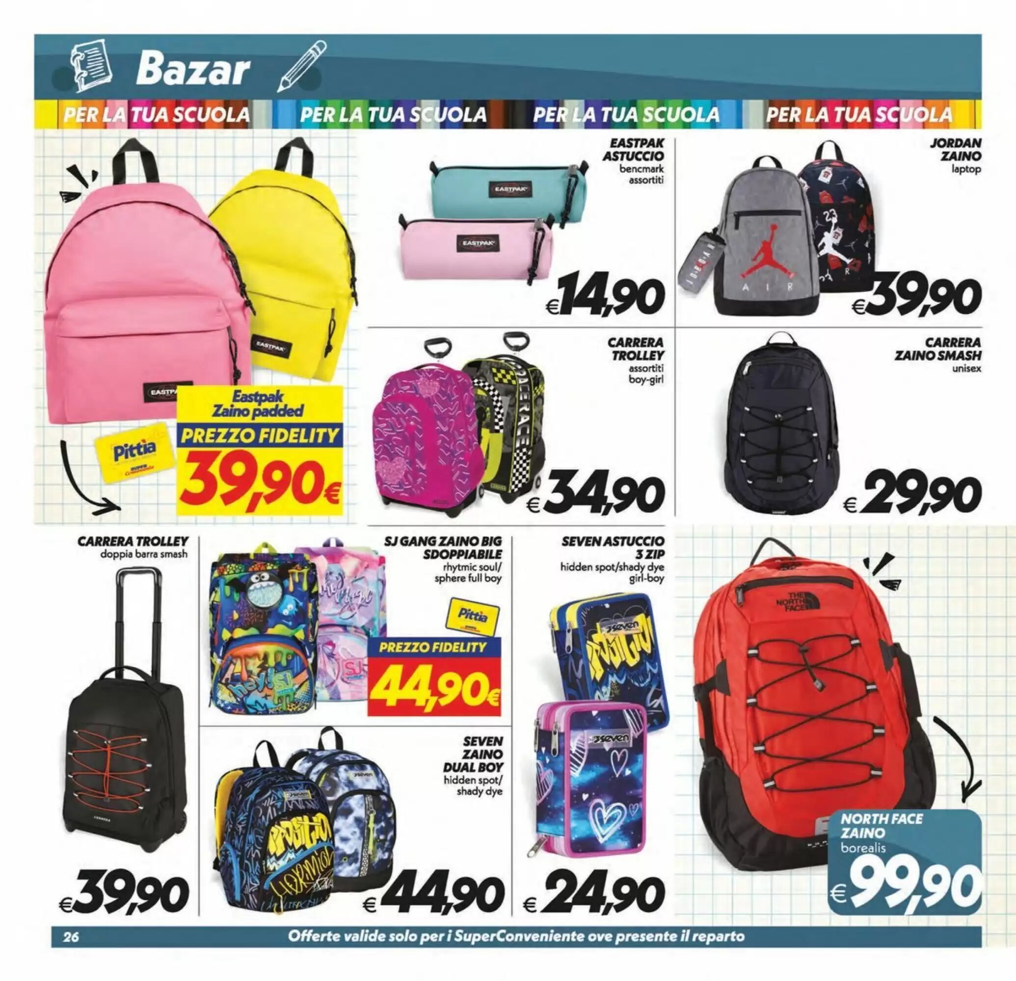 Volantino promozionale Iper Super Conveniente  valide dal 21/08/2026 - Pagina 26.