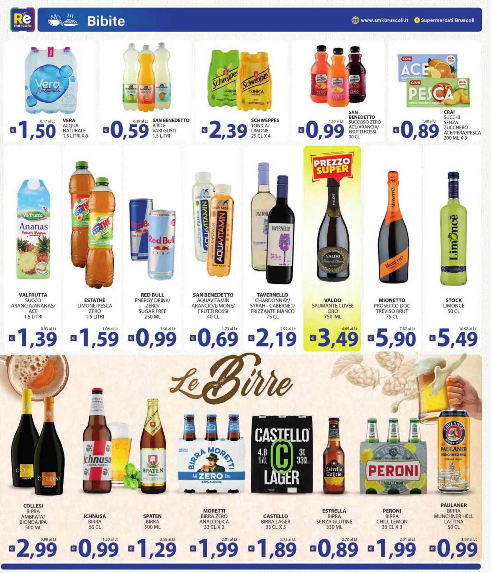 Volantino promozionale Supermercati Bruscoli  valide dal 21/08/2026 - Pagina 10.