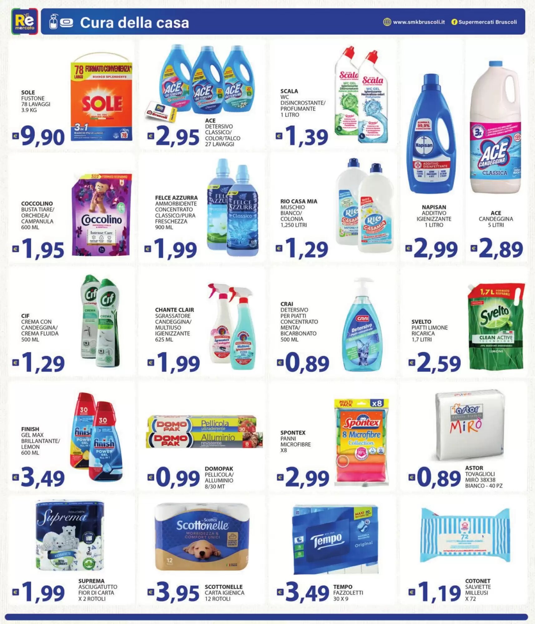 Volantino promozionale Supermercati Bruscoli  valide dal 21/08/2026 - Pagina 12.