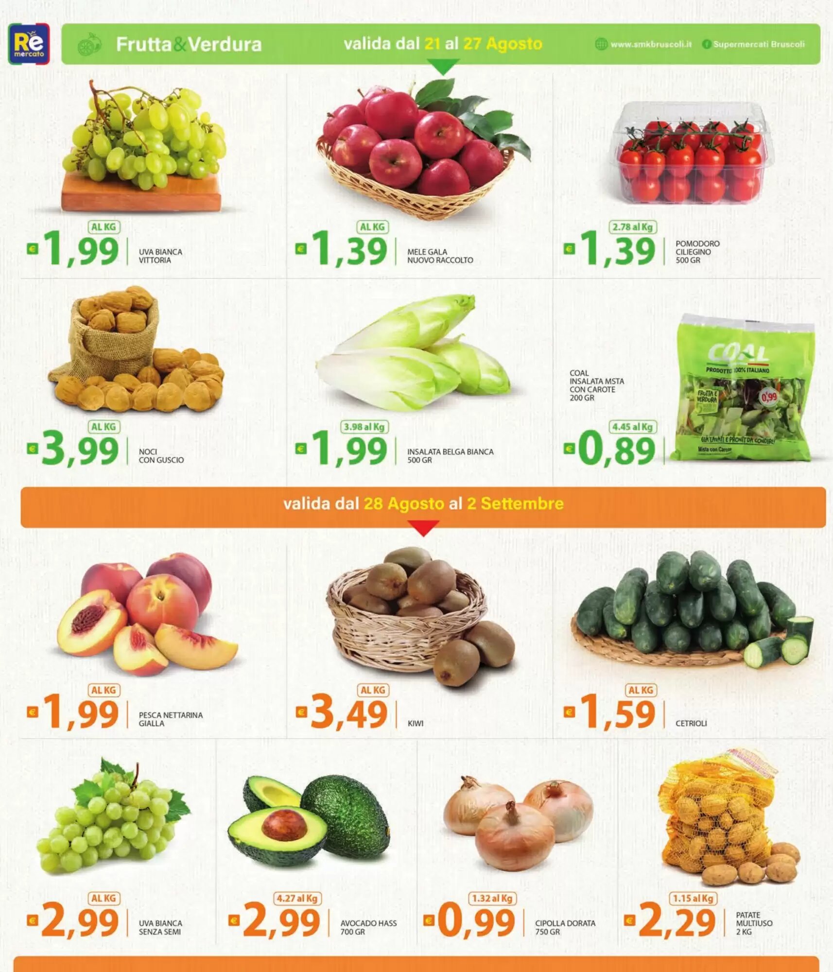 Volantino promozionale Supermercati Bruscoli  valide dal 21/08/2026 - Pagina 2.