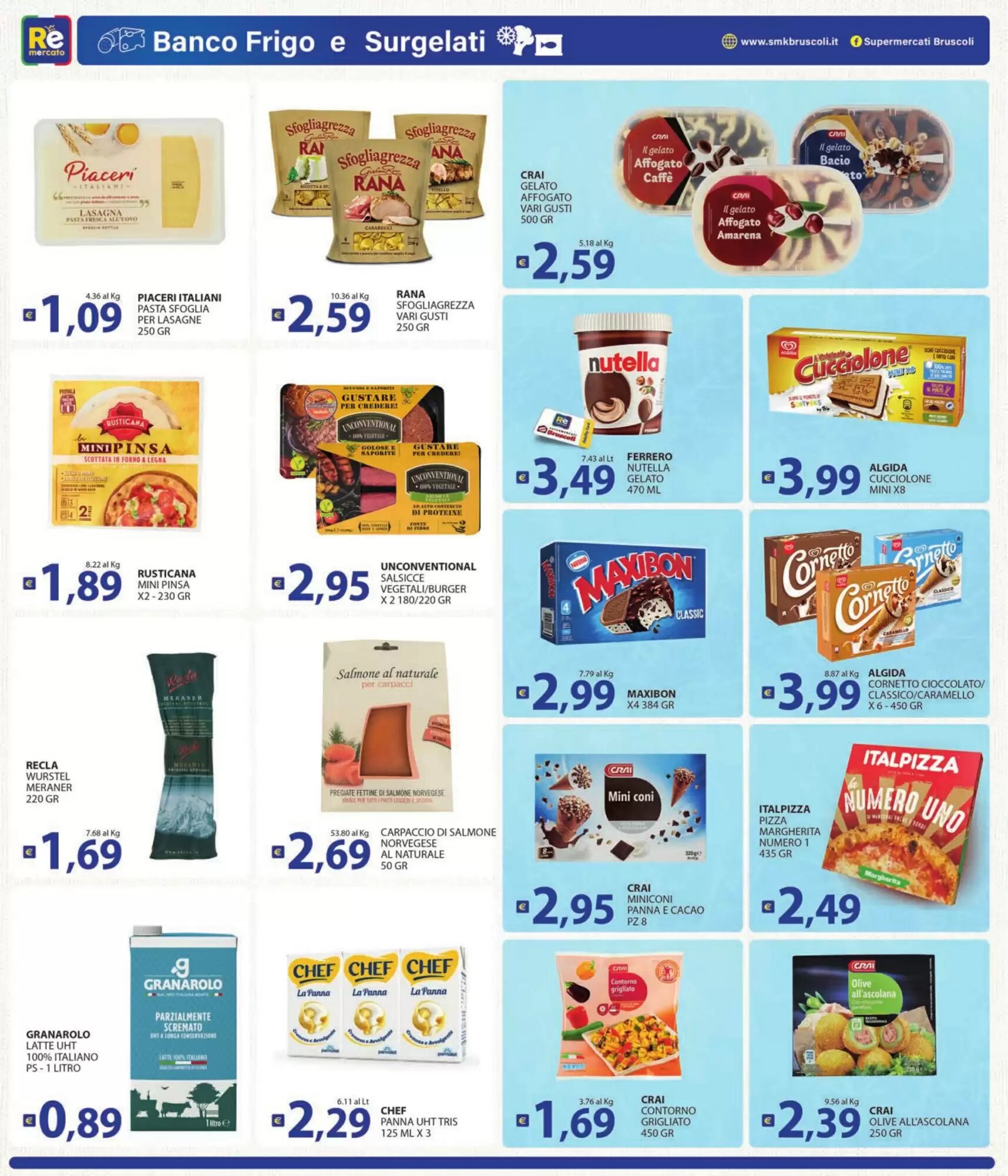Volantino promozionale Supermercati Bruscoli  valide dal 21/08/2026 - Pagina 6.