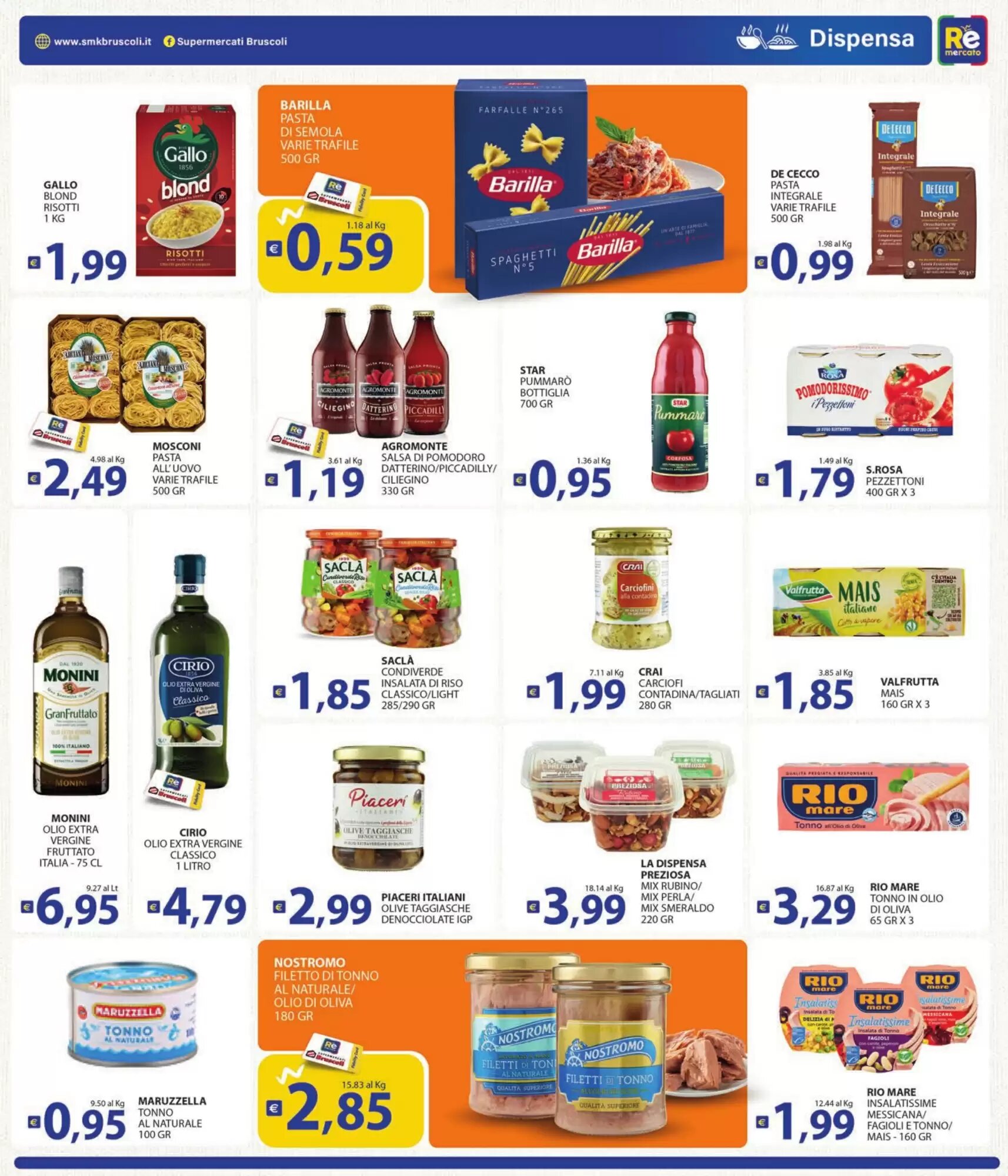 Volantino promozionale Supermercati Bruscoli  valide dal 21/08/2026 - Pagina 9.