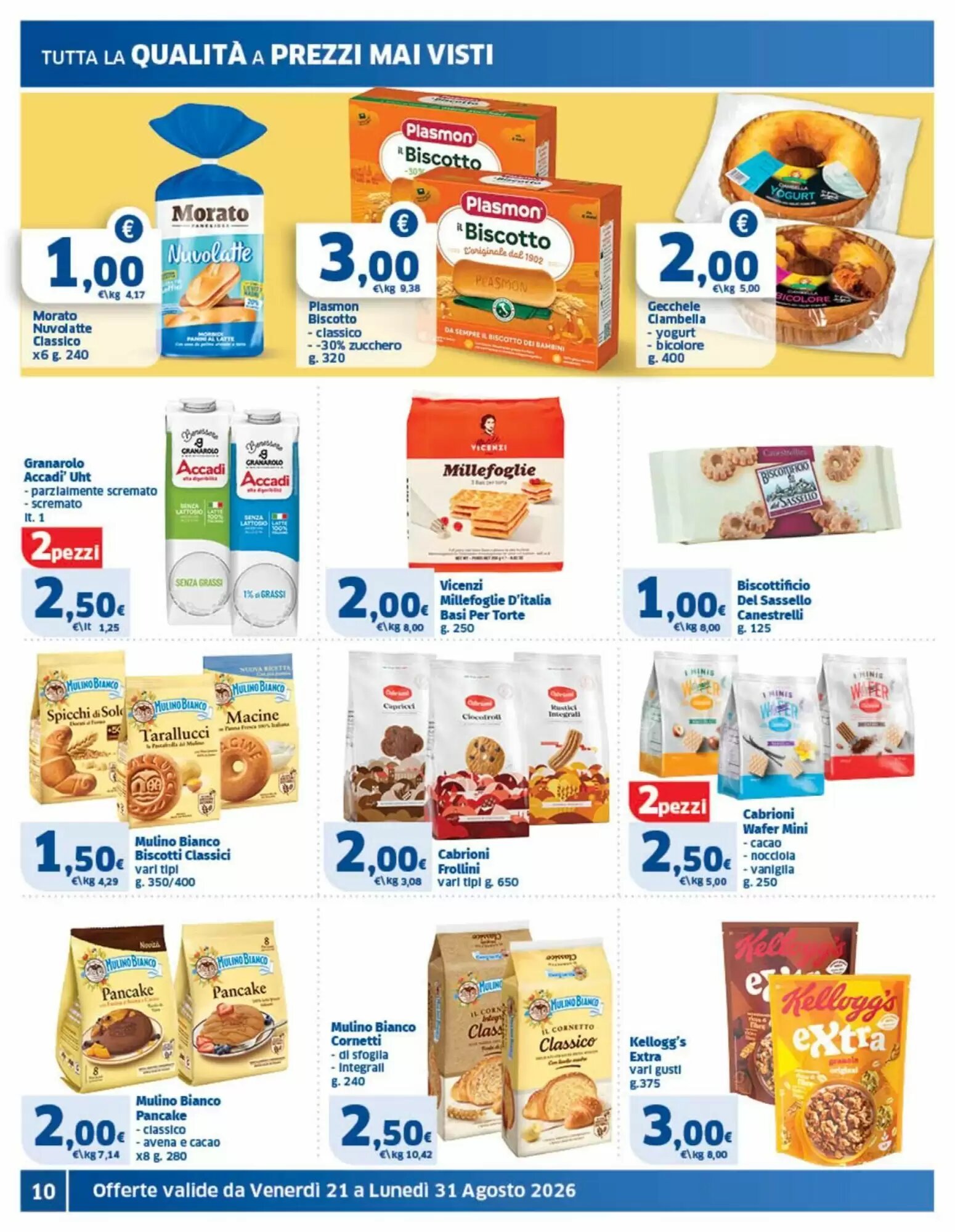 Volantino promozionale Sigma  valide dal 21/08/2026 - Pagina 10.