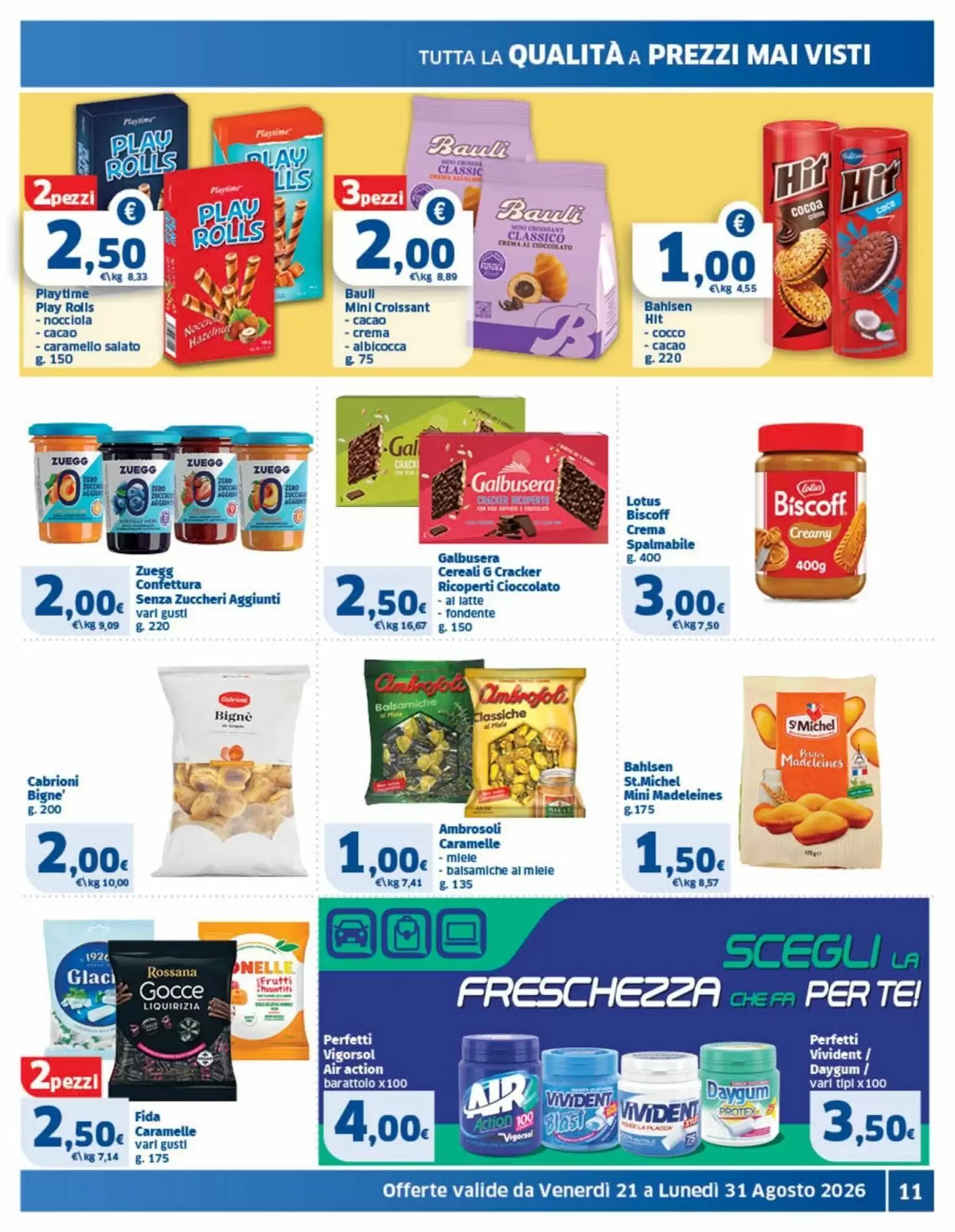 Volantino promozionale Sigma  valide dal 21/08/2026 - Pagina 11.