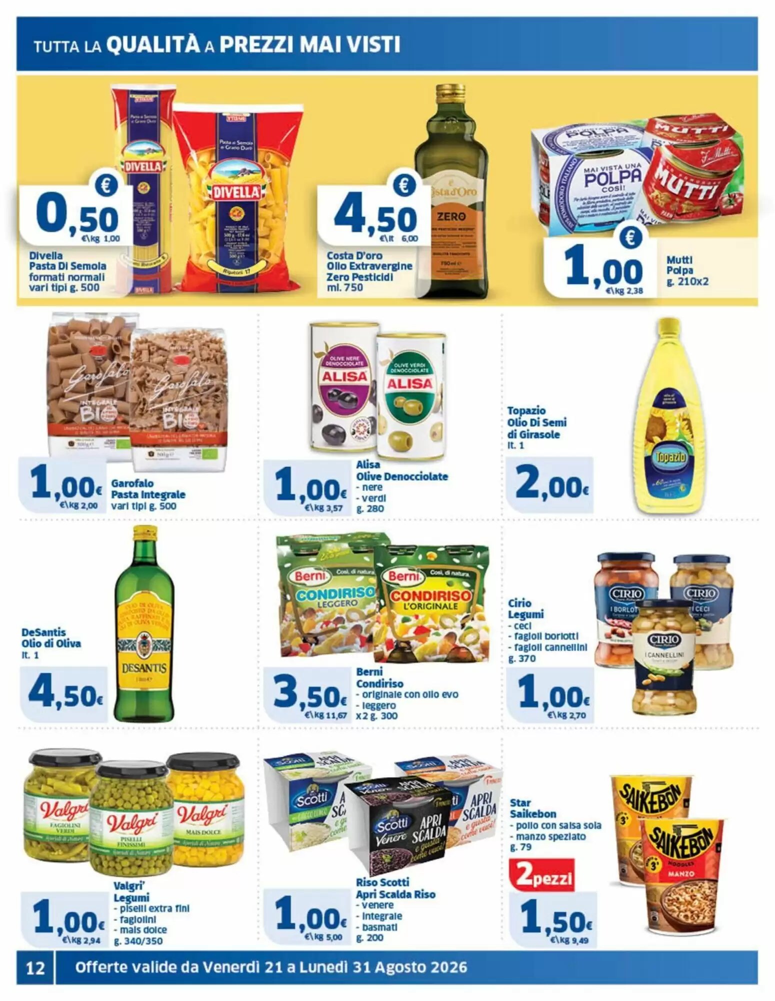Volantino promozionale Sigma  valide dal 21/08/2026 - Pagina 12.