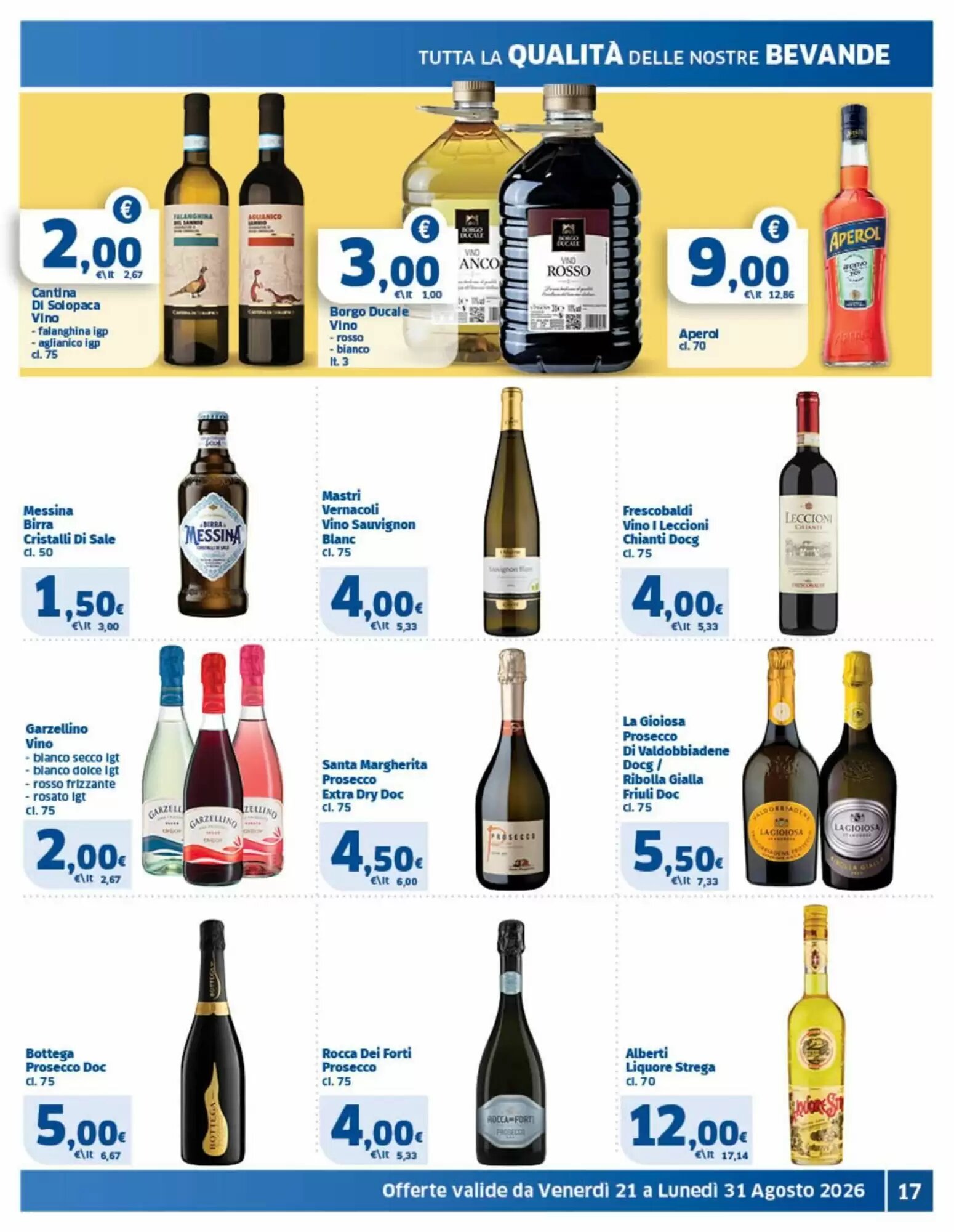 Volantino promozionale Sigma  valide dal 21/08/2026 - Pagina 17.