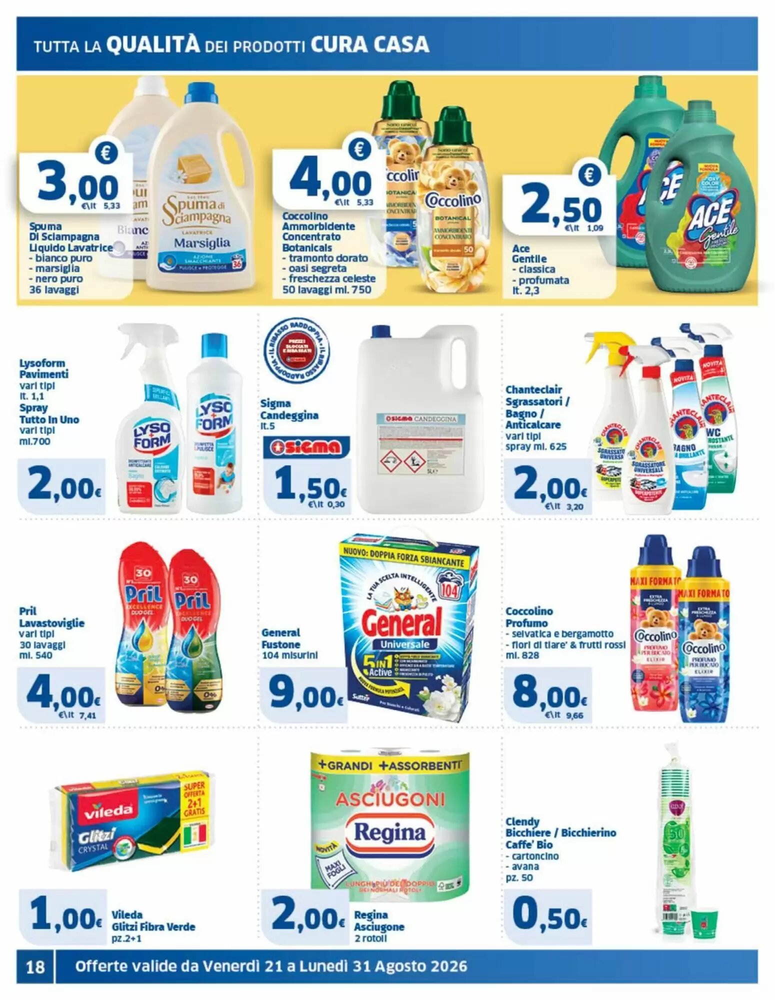 Volantino promozionale Sigma  valide dal 21/08/2026 - Pagina 18.