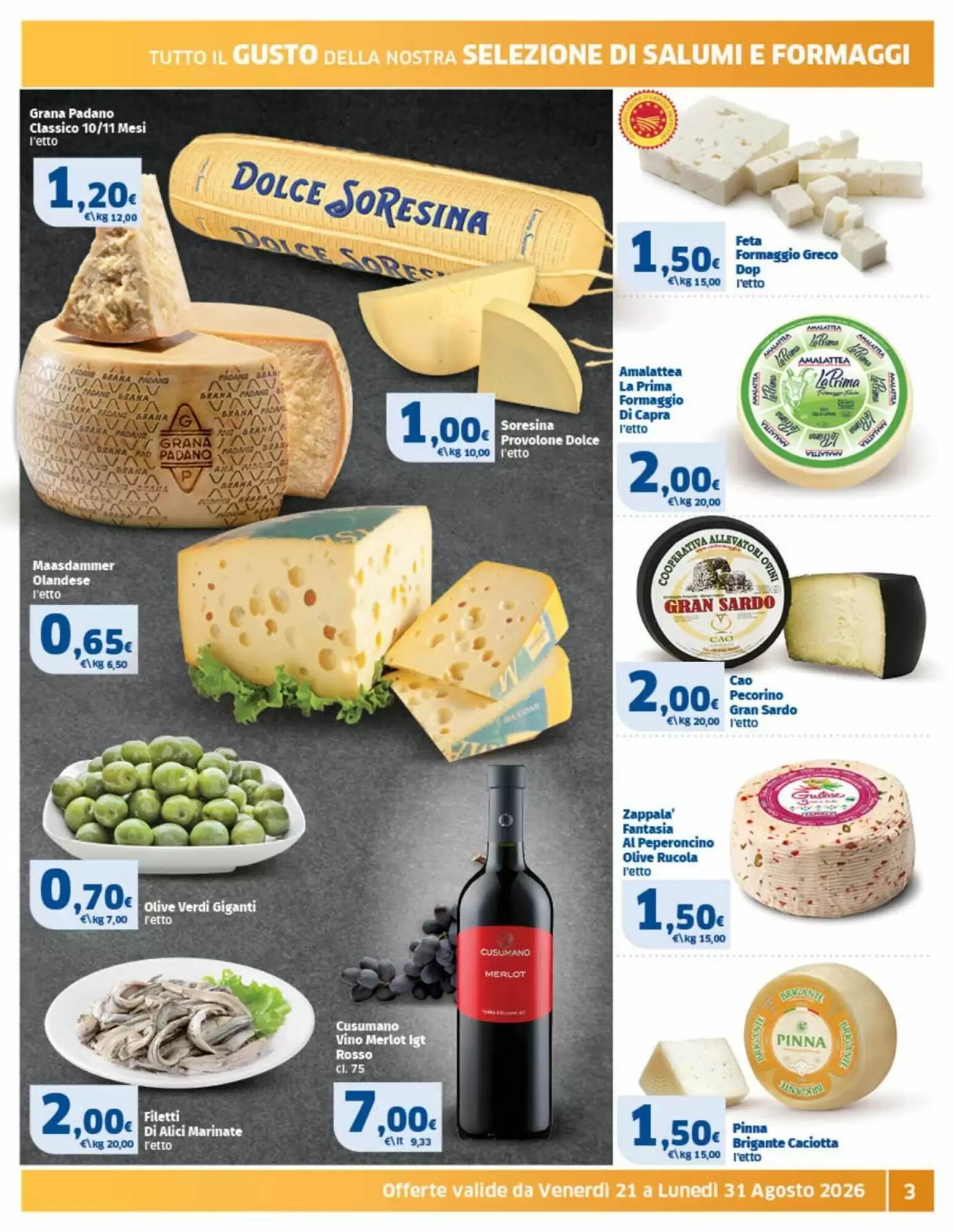 Volantino promozionale Sigma  valide dal 21/08/2026 - Pagina 3.