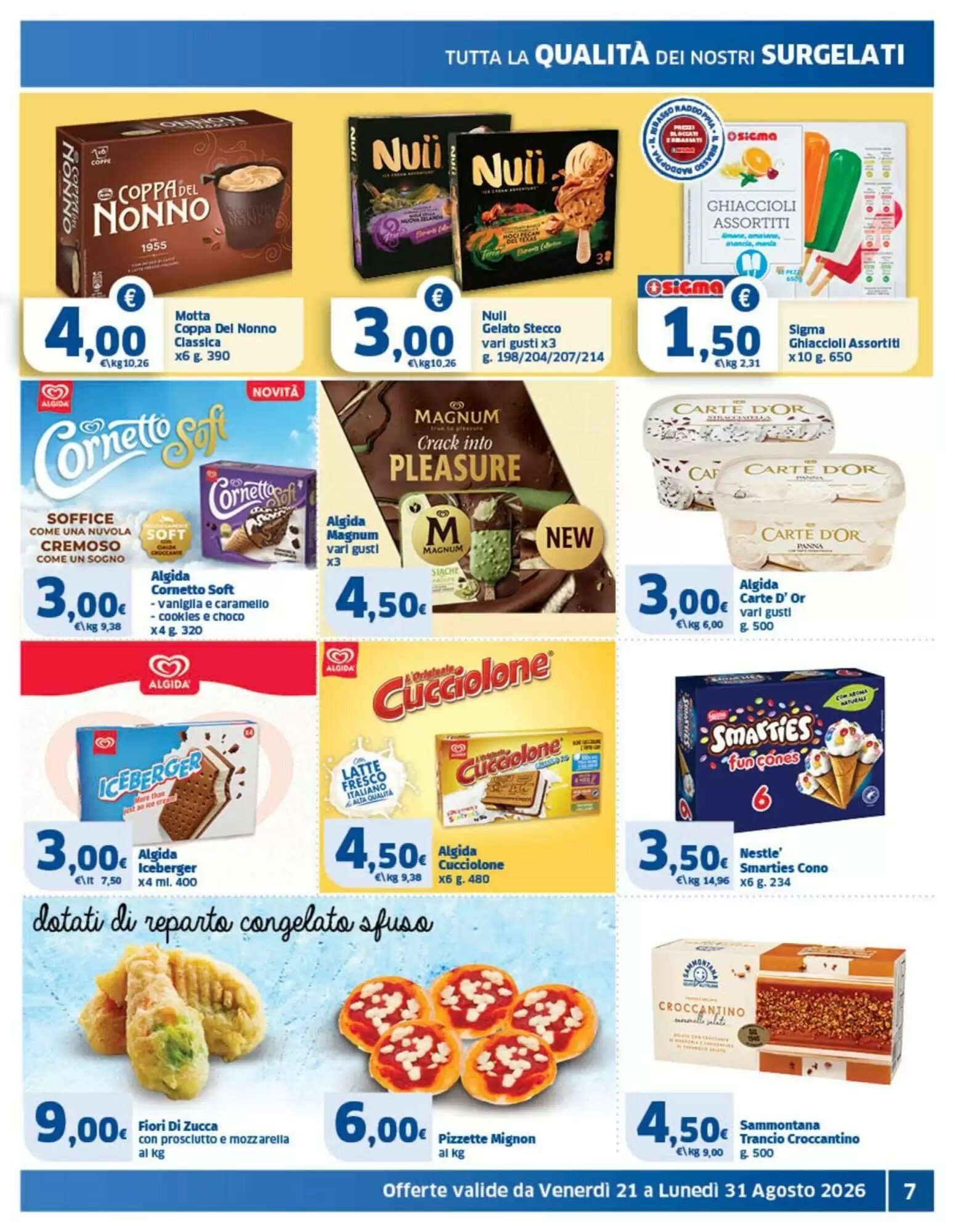 Volantino promozionale Sigma  valide dal 21/08/2026 - Pagina 7.