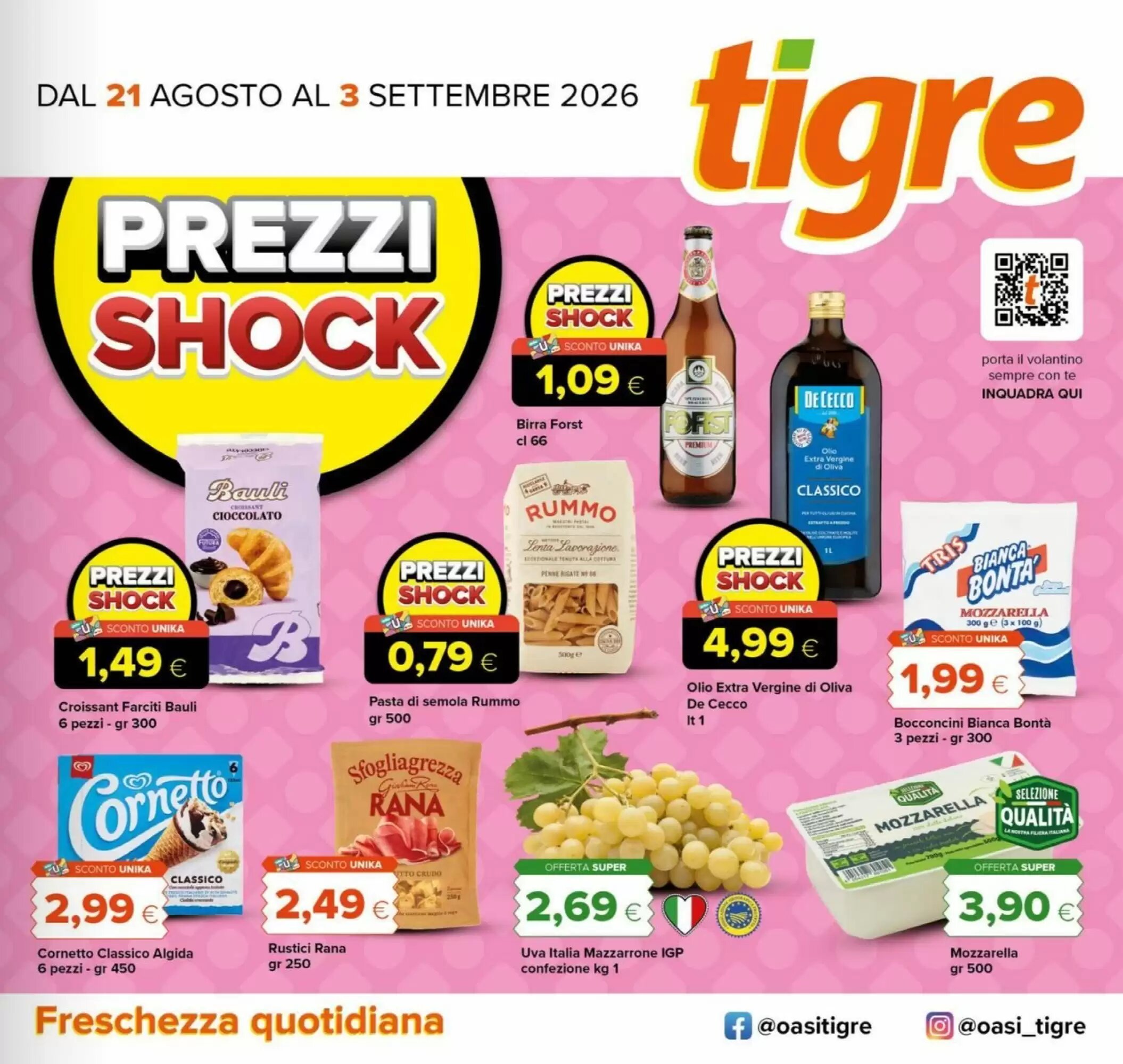 Volantino promozionale Tigre  valide dal 21/08/2026 - Pagina 1.