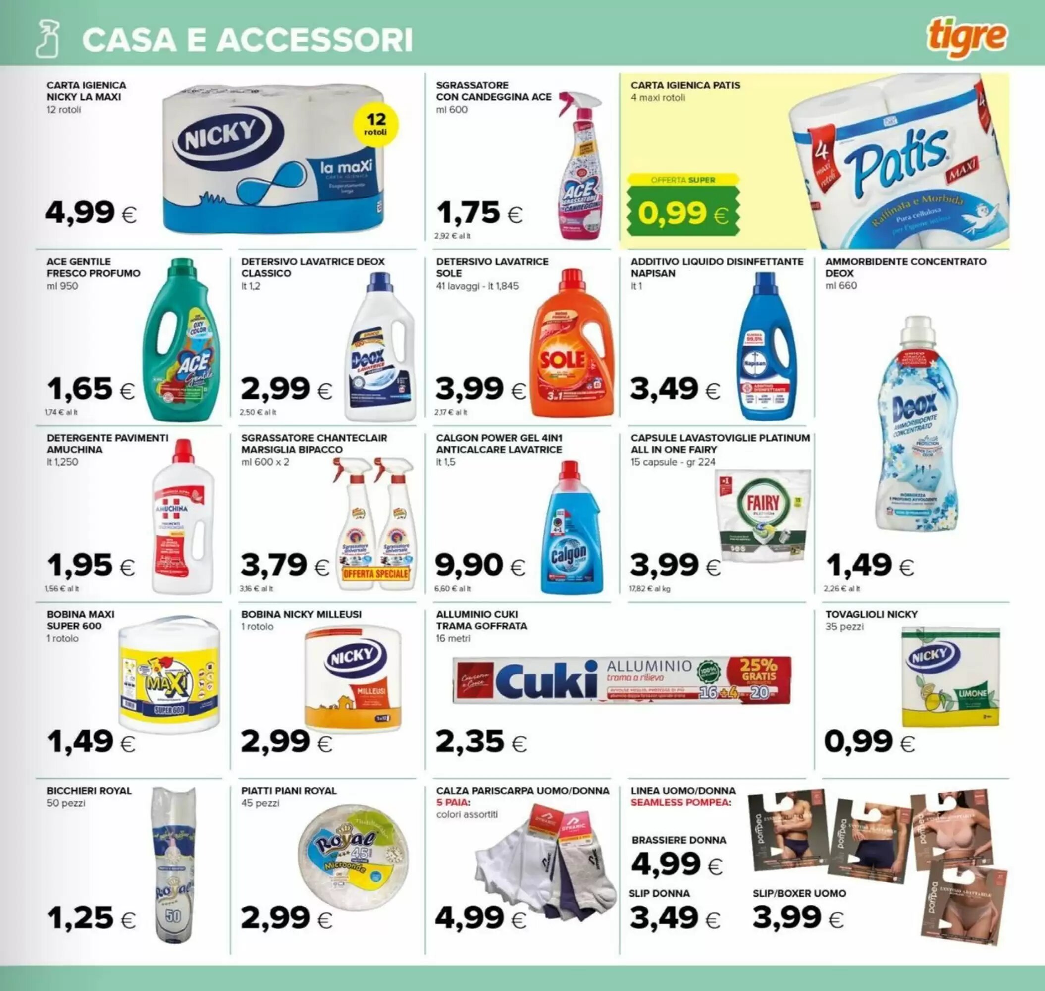 Volantino promozionale Tigre  valide dal 21/08/2026 - Pagina 19.