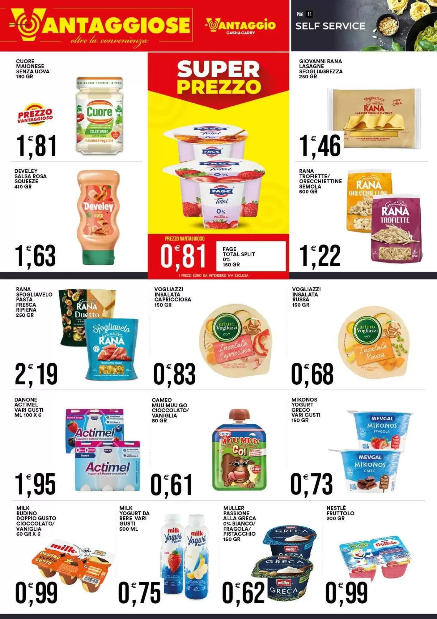 Volantino promozionale Vantaggio Cash&Carry  valide dal 21/08/2026 - Pagina 11.
