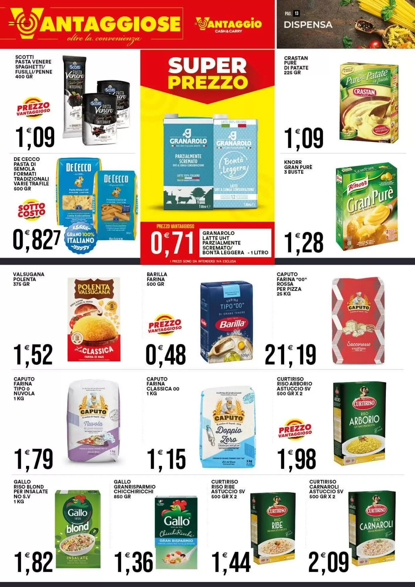 Volantino promozionale Vantaggio Cash&Carry  valide dal 21/08/2026 - Pagina 13.