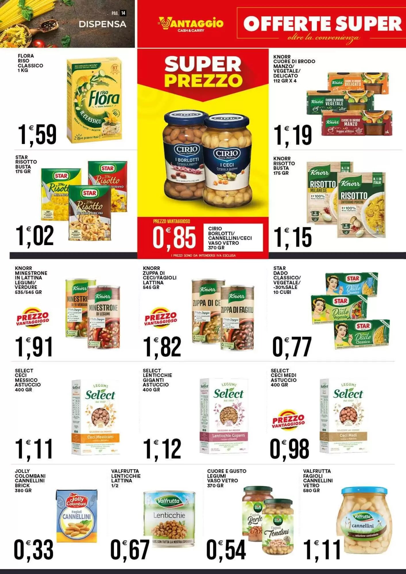 Volantino promozionale Vantaggio Cash&Carry  valide dal 21/08/2026 - Pagina 14.