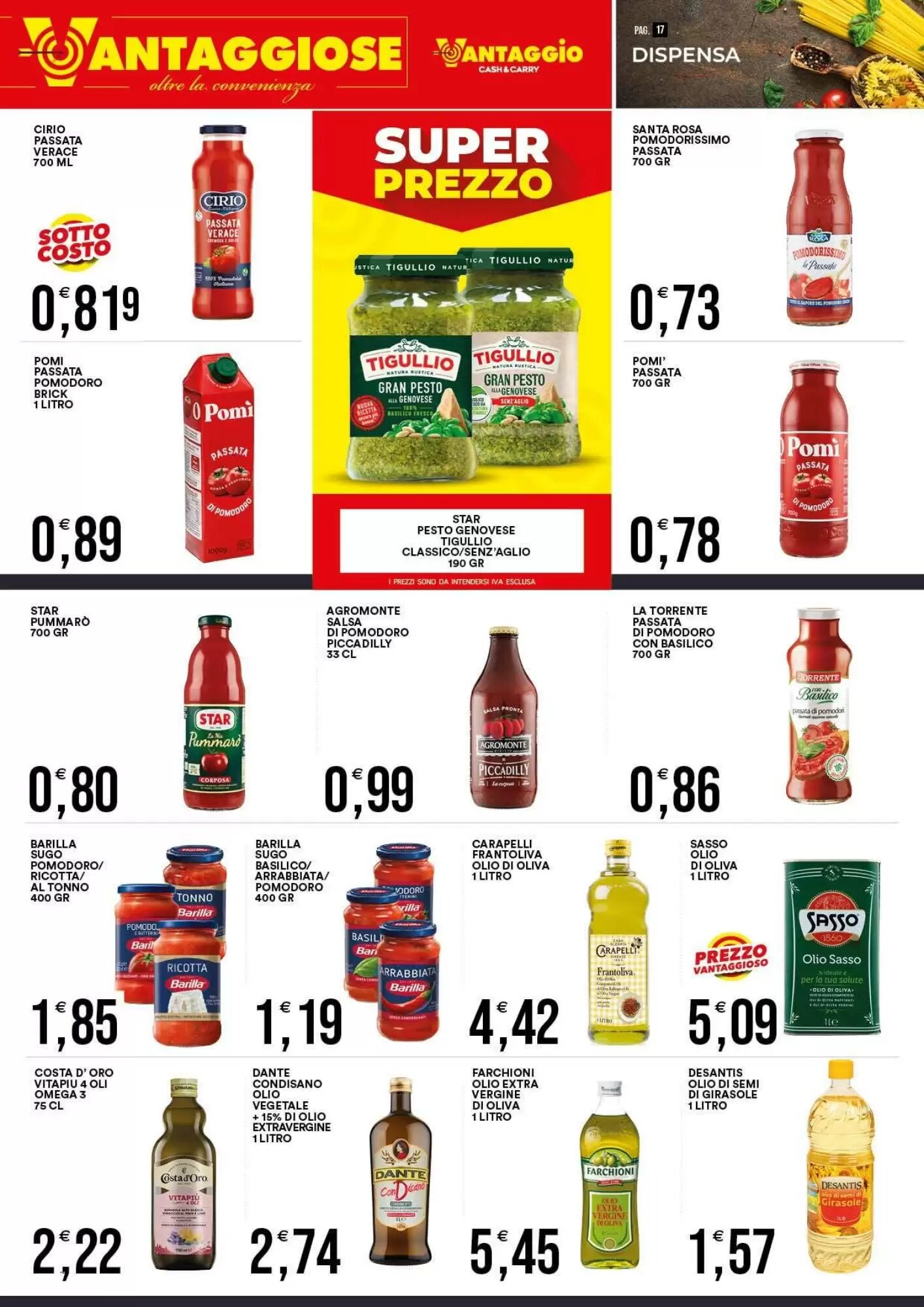 Volantino promozionale Vantaggio Cash&Carry  valide dal 21/08/2026 - Pagina 17.
