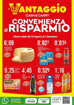 Volantino promozionale Vantaggio Cash&Carry  valide dal 21/08/2026