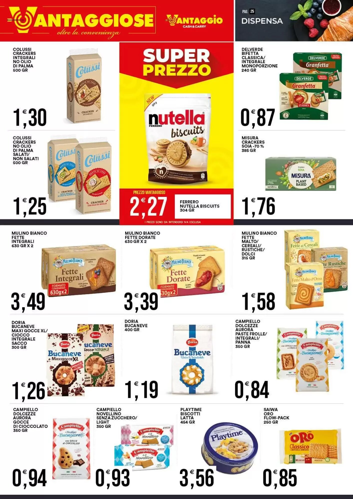 Volantino promozionale Vantaggio Cash&Carry  valide dal 21/08/2026 - Pagina 25.