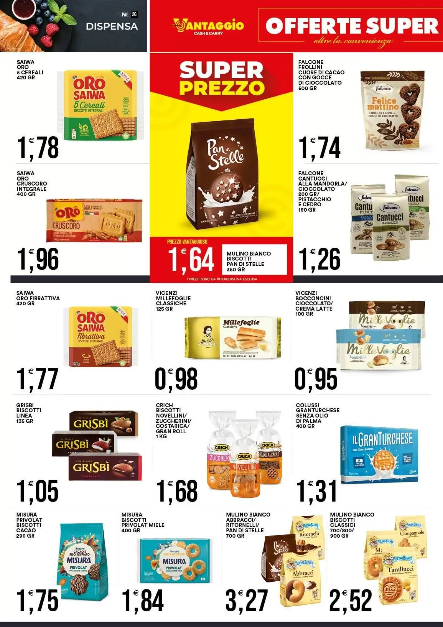 Volantino promozionale Vantaggio Cash&Carry  valide dal 21/08/2026 - Pagina 26.