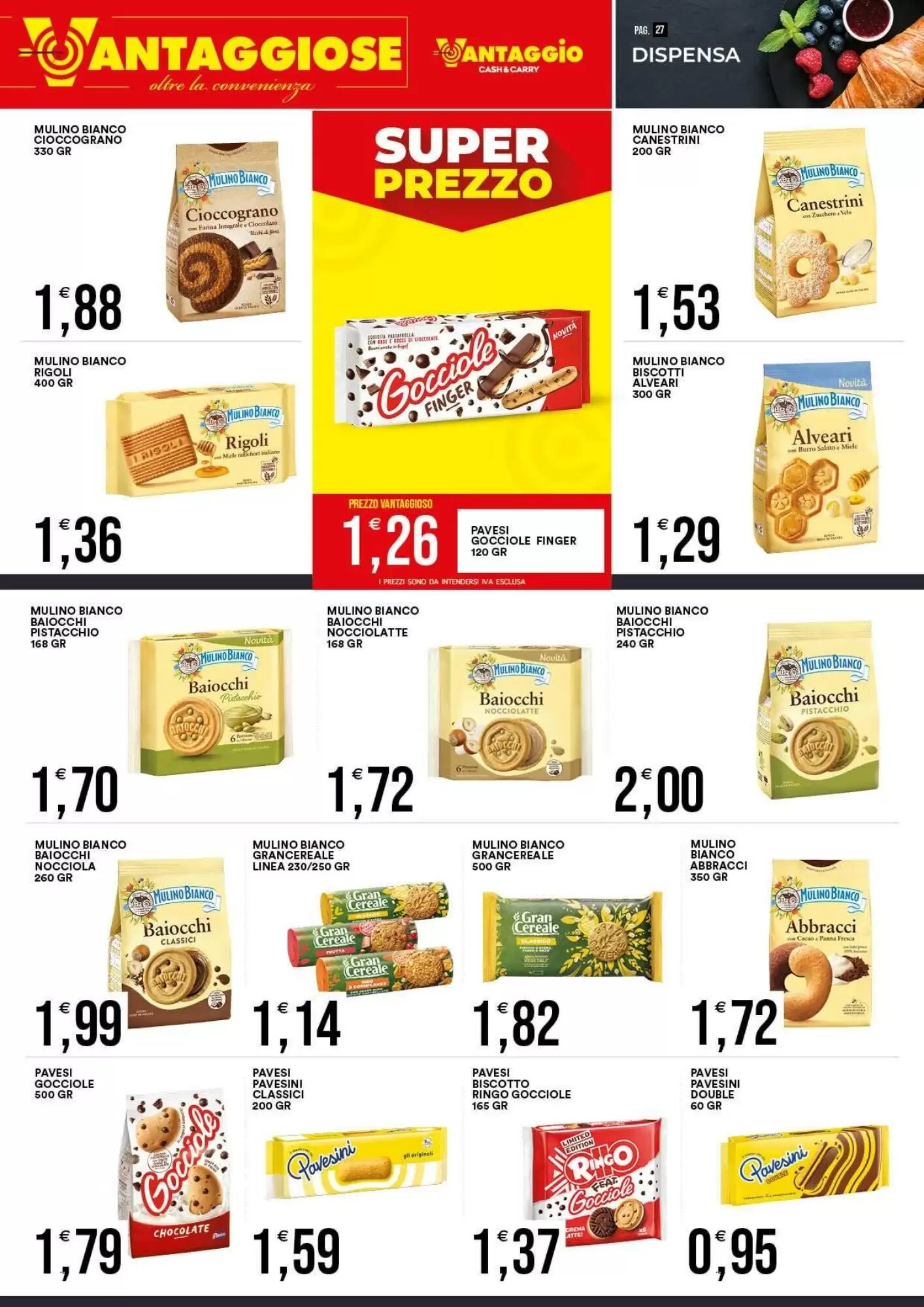 Volantino promozionale Vantaggio Cash&Carry  valide dal 21/08/2026 - Pagina 27.