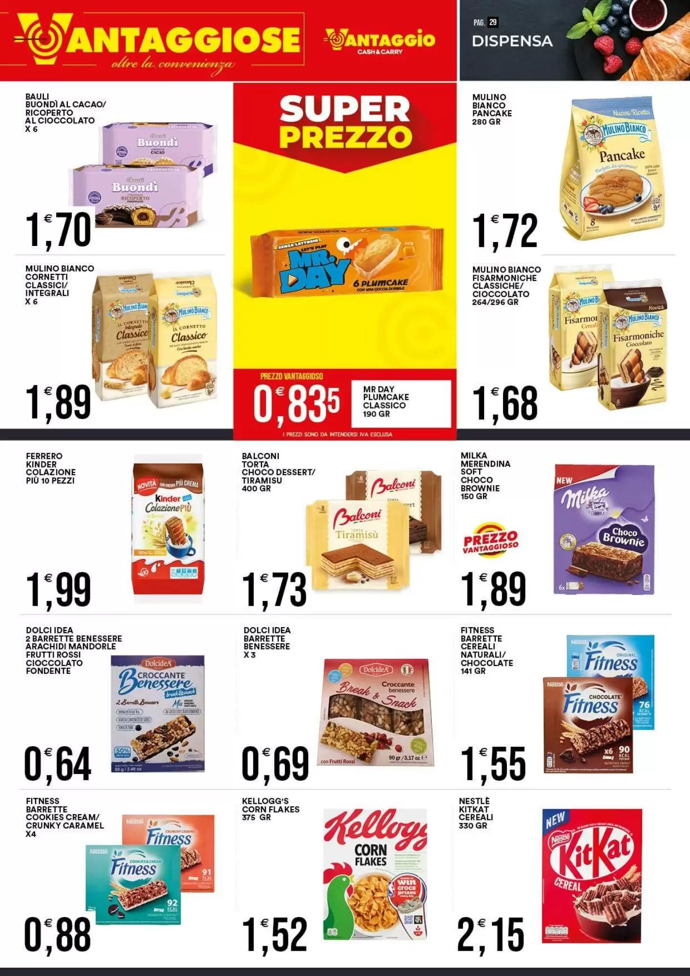 Volantino promozionale Vantaggio Cash&Carry  valide dal 21/08/2026 - Pagina 29.