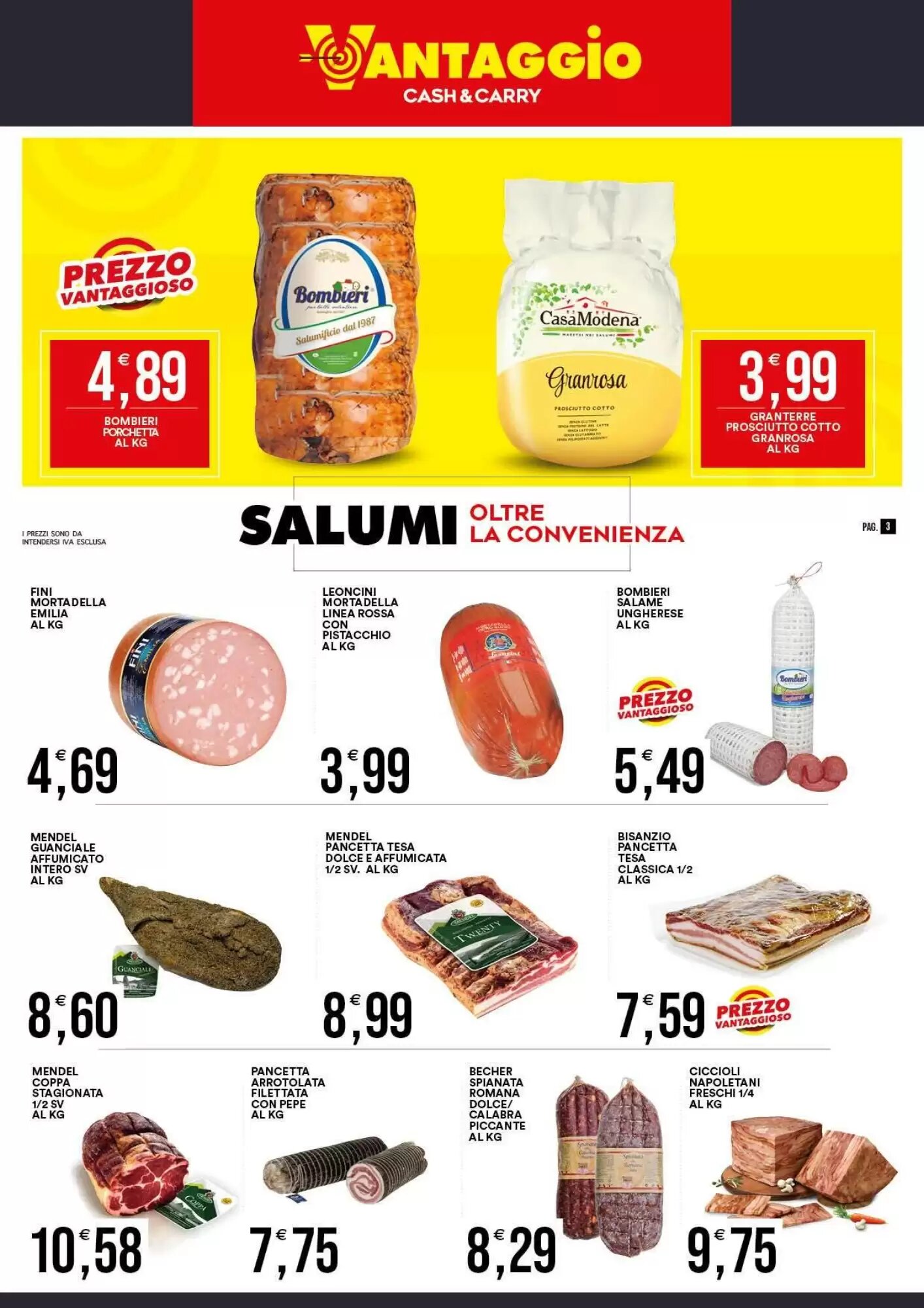 Volantino promozionale Vantaggio Cash&Carry  valide dal 21/08/2026 - Pagina 3.