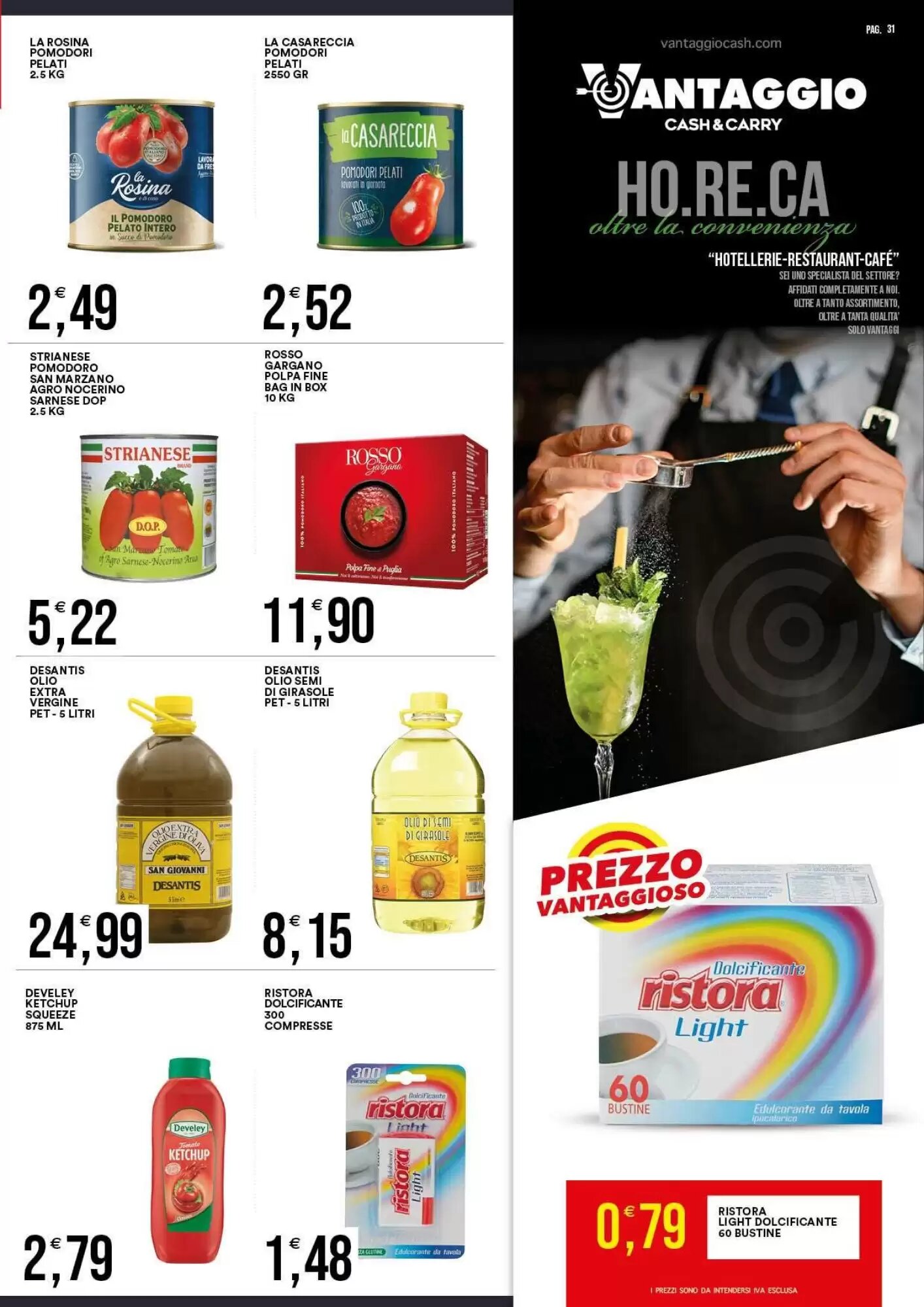 Volantino promozionale Vantaggio Cash&Carry  valide dal 21/08/2026 - Pagina 31.