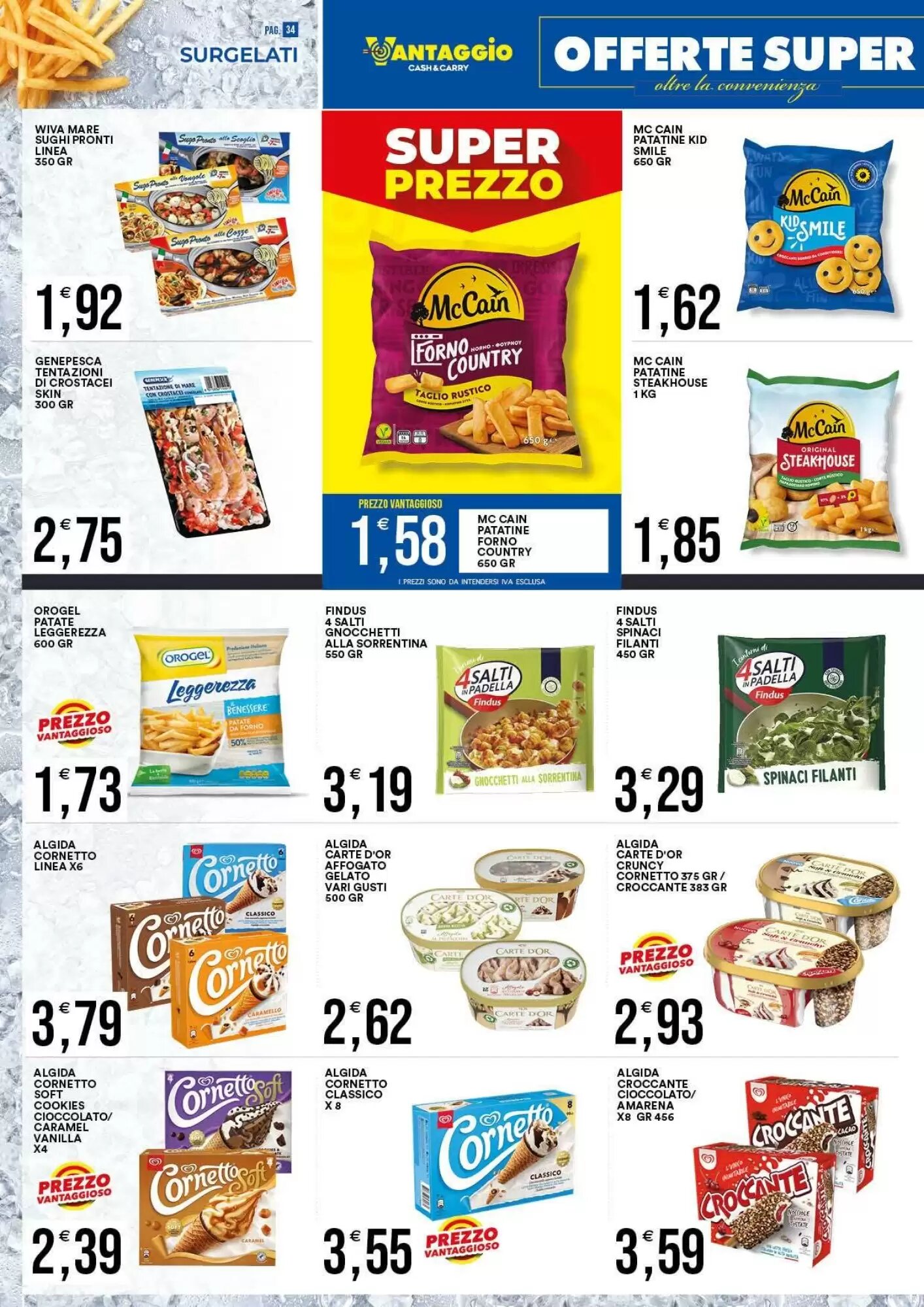 Volantino promozionale Vantaggio Cash&Carry  valide dal 21/08/2026 - Pagina 34.
