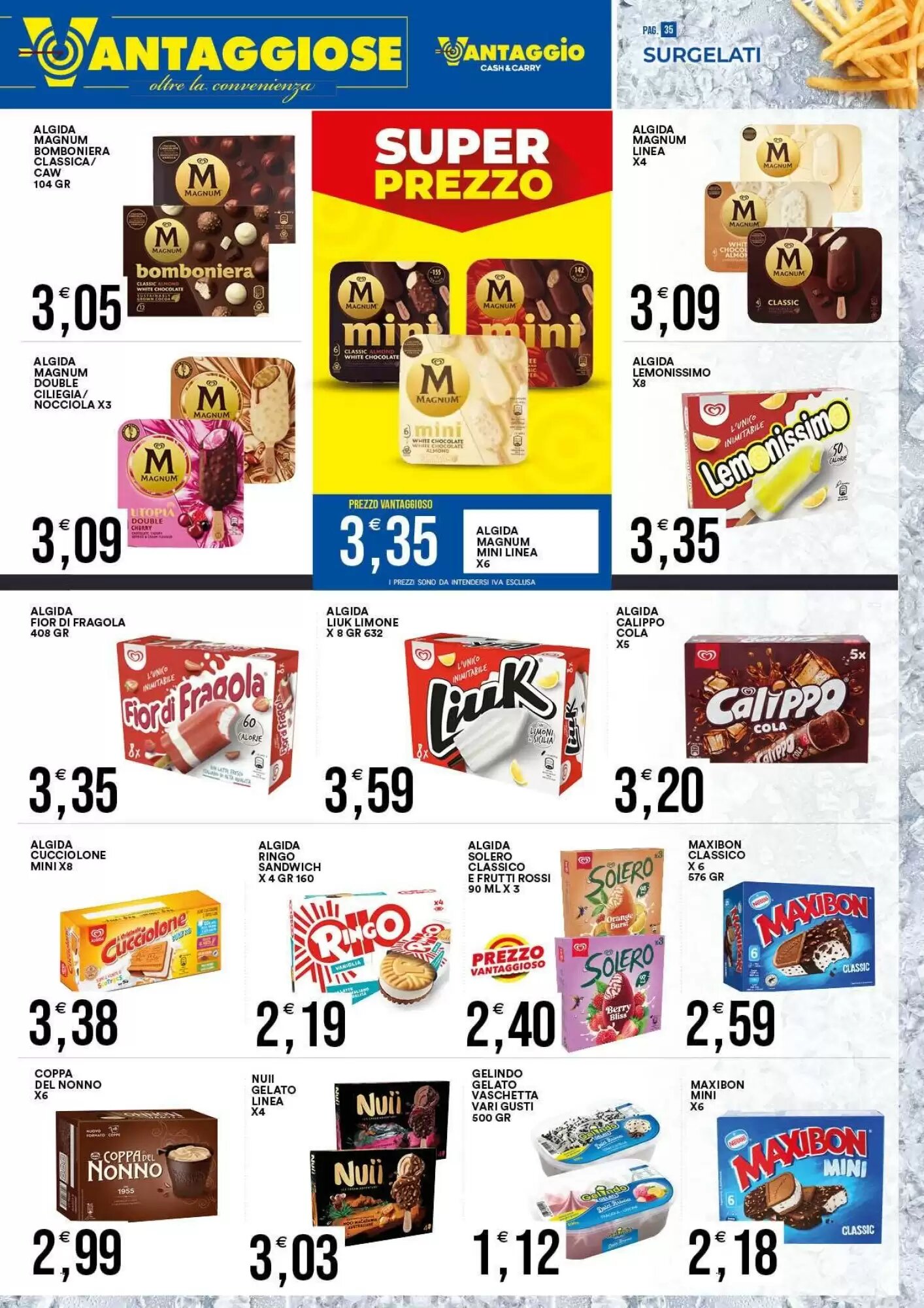 Volantino promozionale Vantaggio Cash&Carry  valide dal 21/08/2026 - Pagina 35.