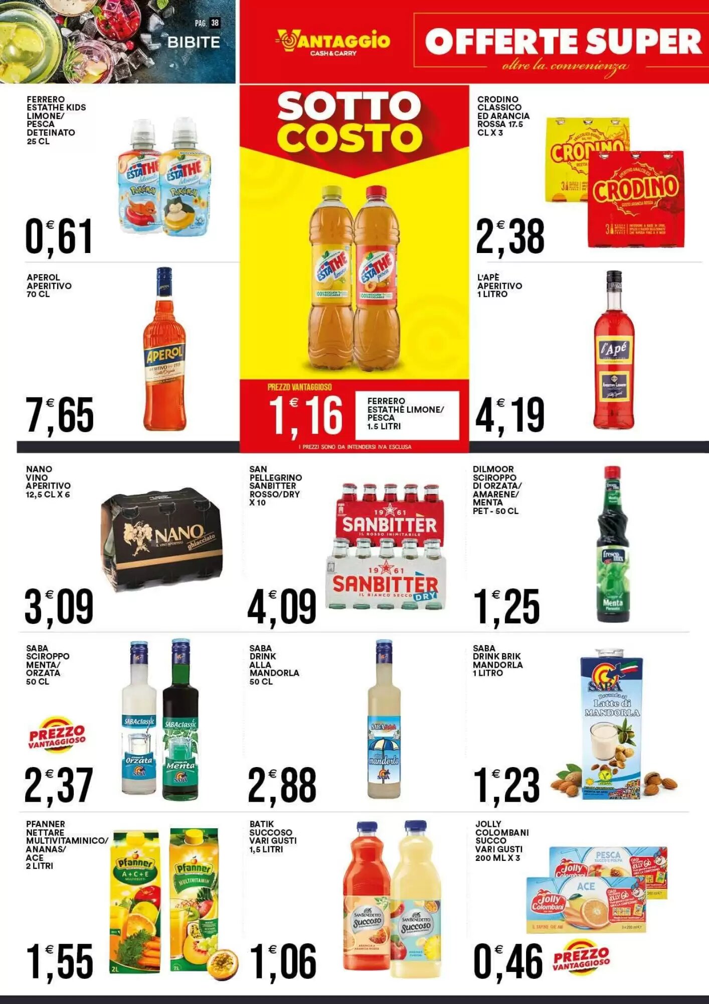Volantino promozionale Vantaggio Cash&Carry  valide dal 21/08/2026 - Pagina 38.