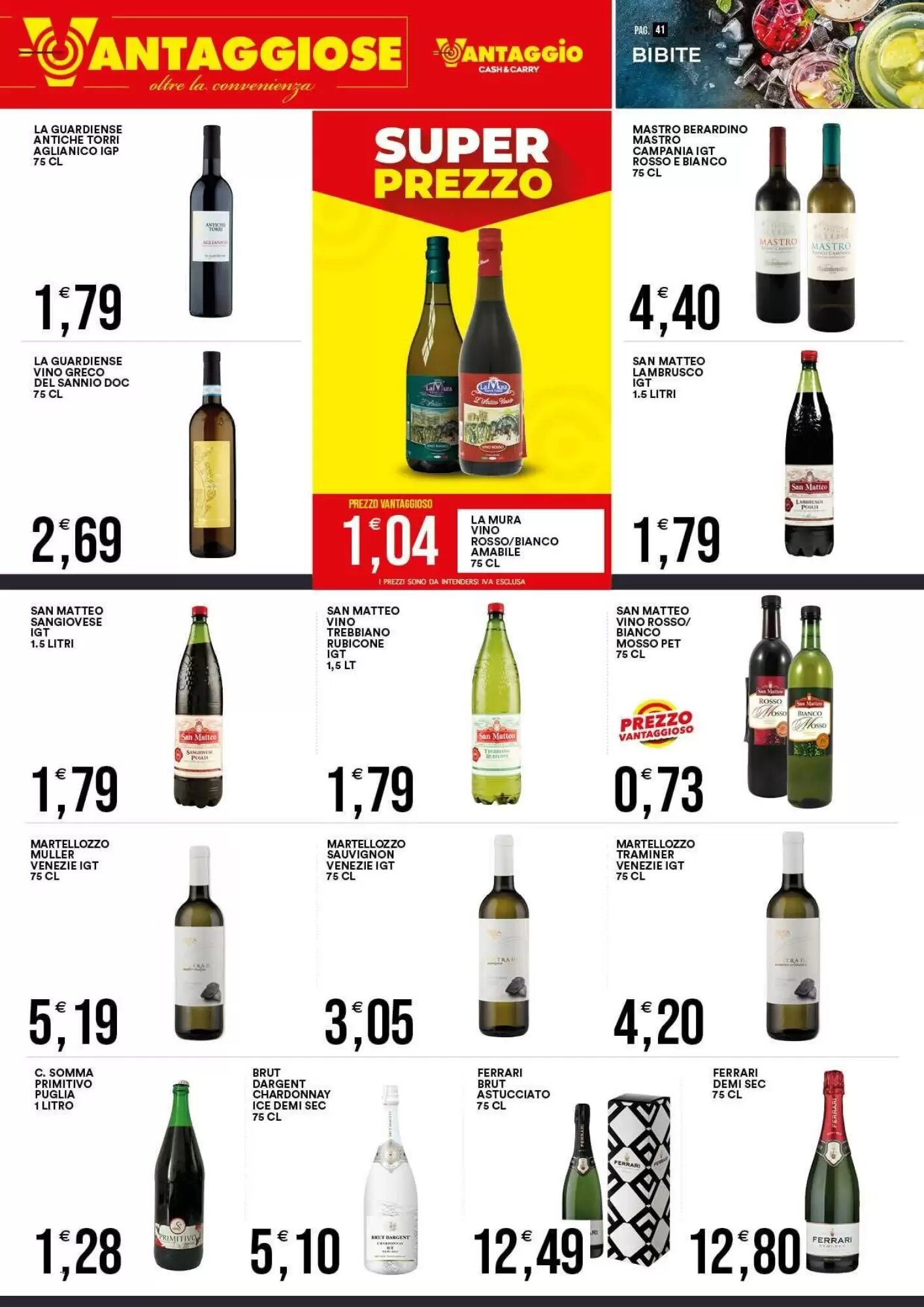 Volantino promozionale Vantaggio Cash&Carry  valide dal 21/08/2026 - Pagina 41.