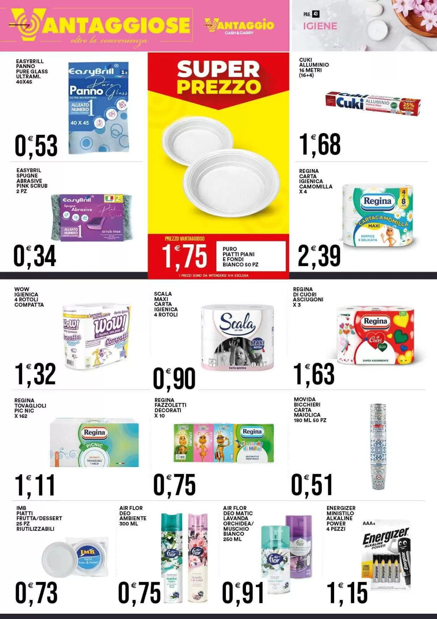 Volantino promozionale Vantaggio Cash&Carry  valide dal 21/08/2026 - Pagina 42.