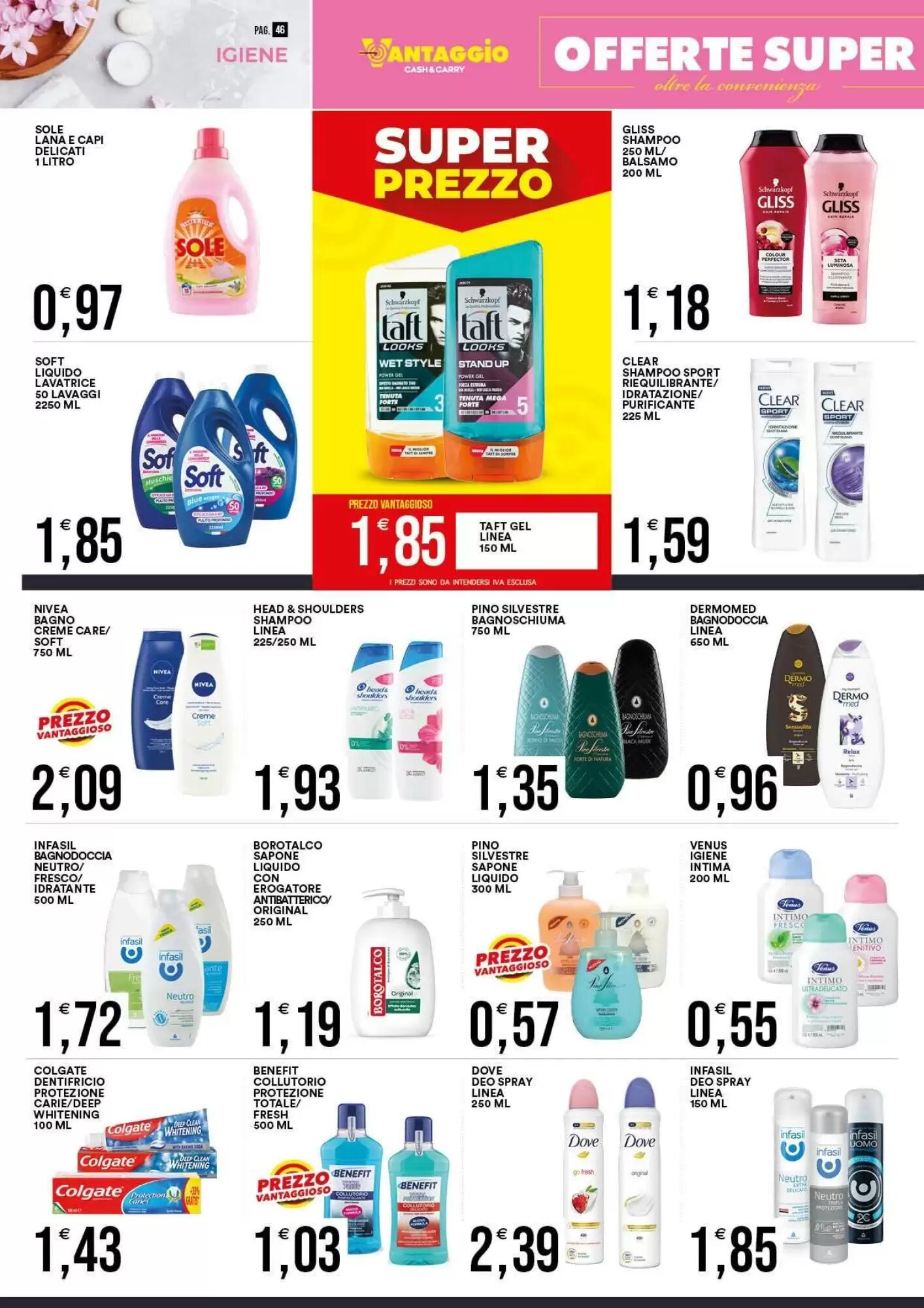 Volantino promozionale Vantaggio Cash&Carry  valide dal 21/08/2026 - Pagina 46.