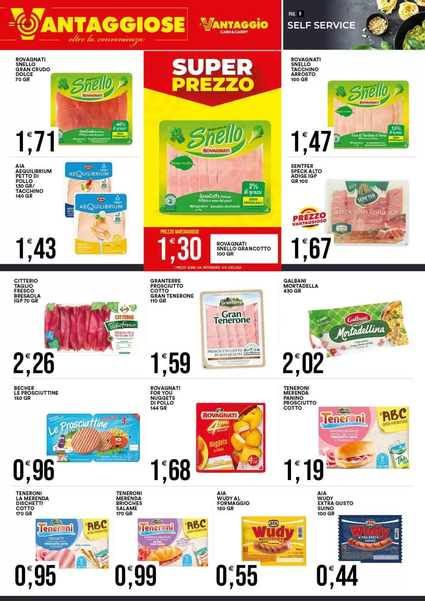 Volantino promozionale Vantaggio Cash&Carry  valide dal 21/08/2026 - Pagina 9.