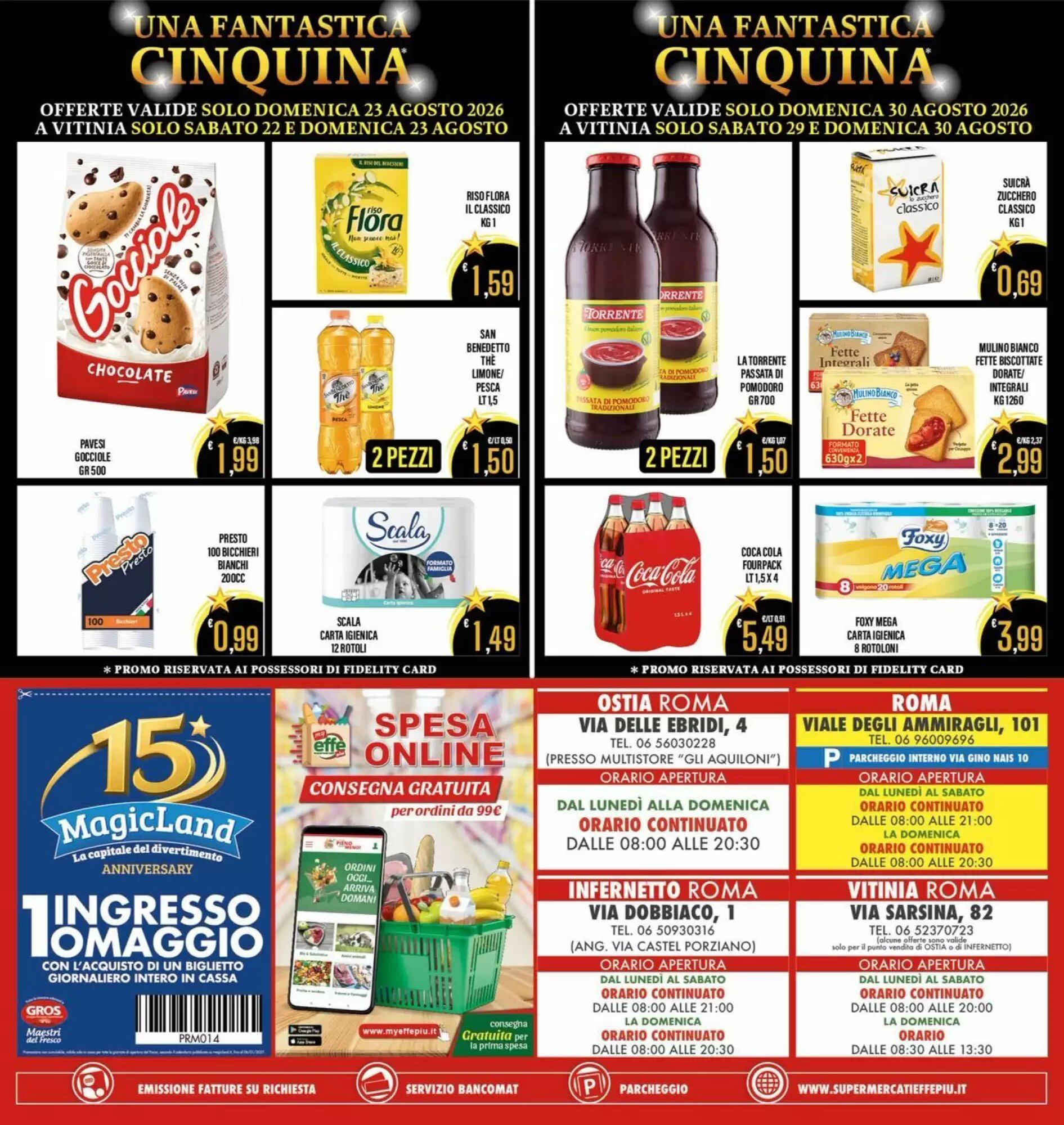 Volantino promozionale Supermercati EffePiù  valide dal 21/08/2026 - Pagina 16.