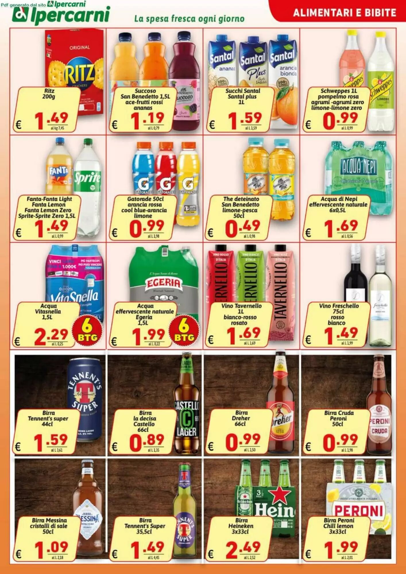 Volantino promozionale Ipercarni  valide dal 21/08/2026 - Pagina 13.
