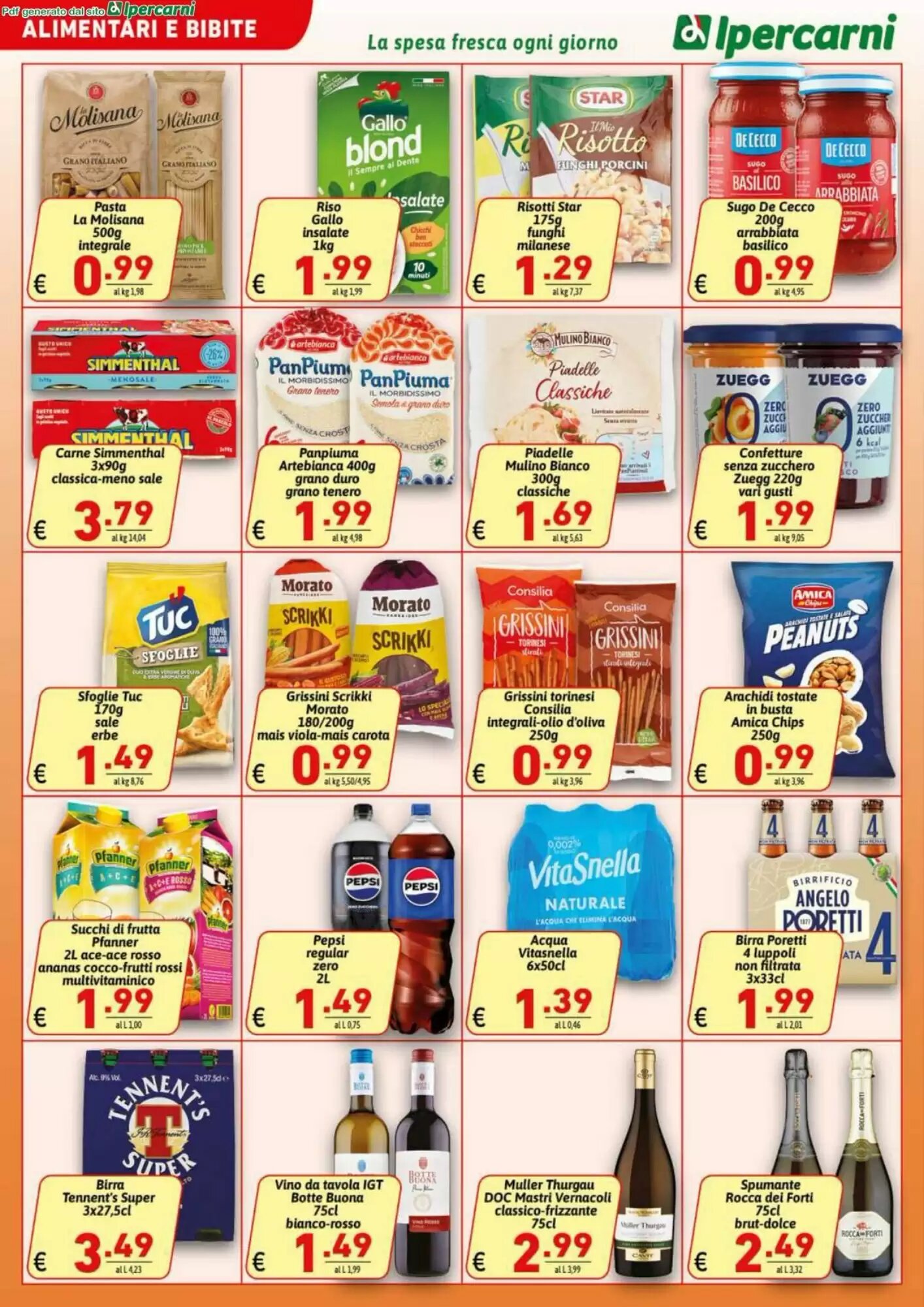 Volantino promozionale Ipercarni  valide dal 21/08/2026 - Pagina 14.