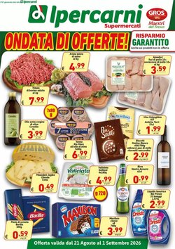 Volantino promozionale Ipercarni  valide dal 21/08/2026