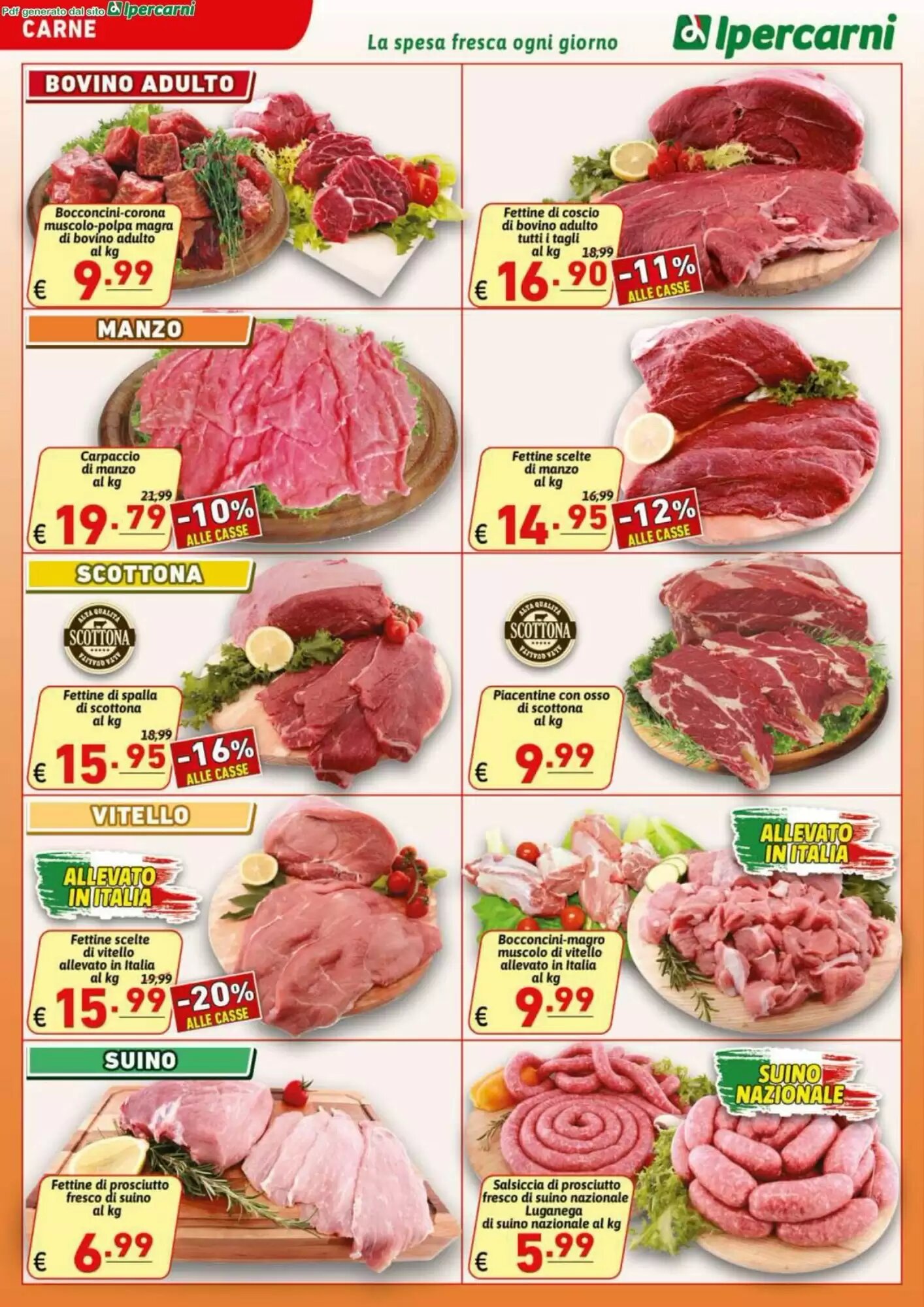 Volantino promozionale Ipercarni  valide dal 21/08/2026 - Pagina 2.