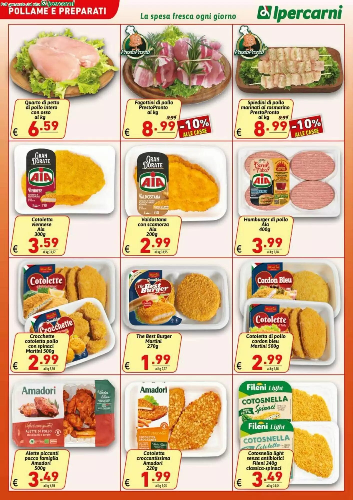 Volantino promozionale Ipercarni  valide dal 21/08/2026 - Pagina 4.