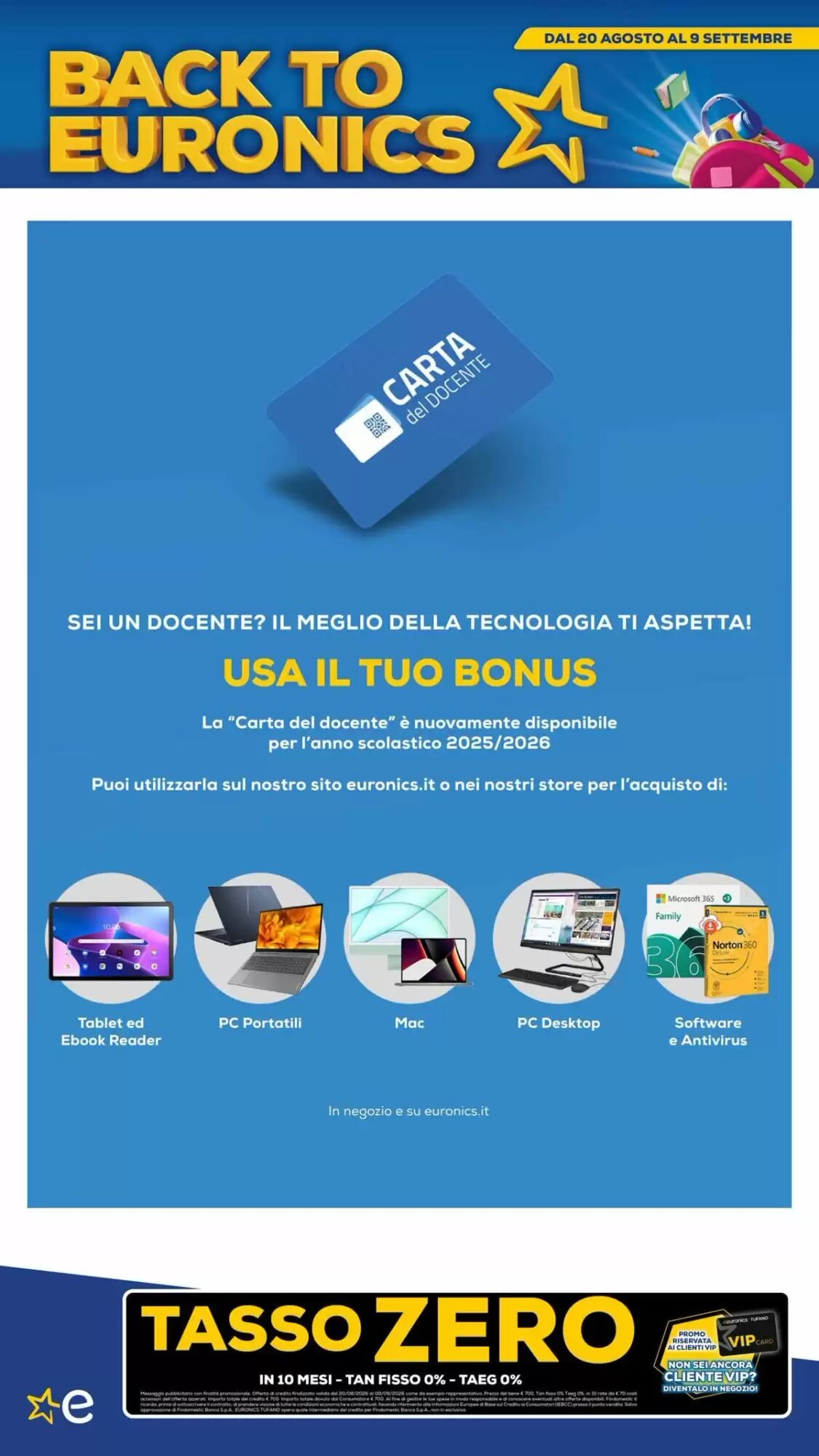 Volantino promozionale Euronics Tufano  valide dal 21/08/2026 - Pagina 12.