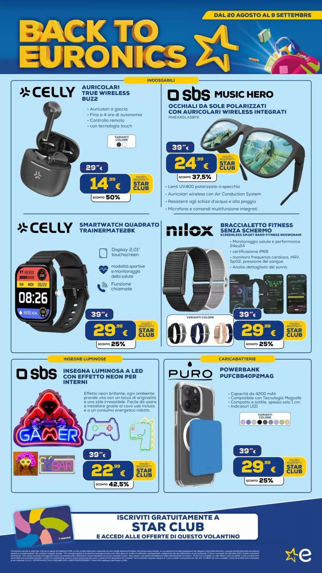 Volantino promozionale Euronics Tufano  valide dal 21/08/2026 - Pagina 15.