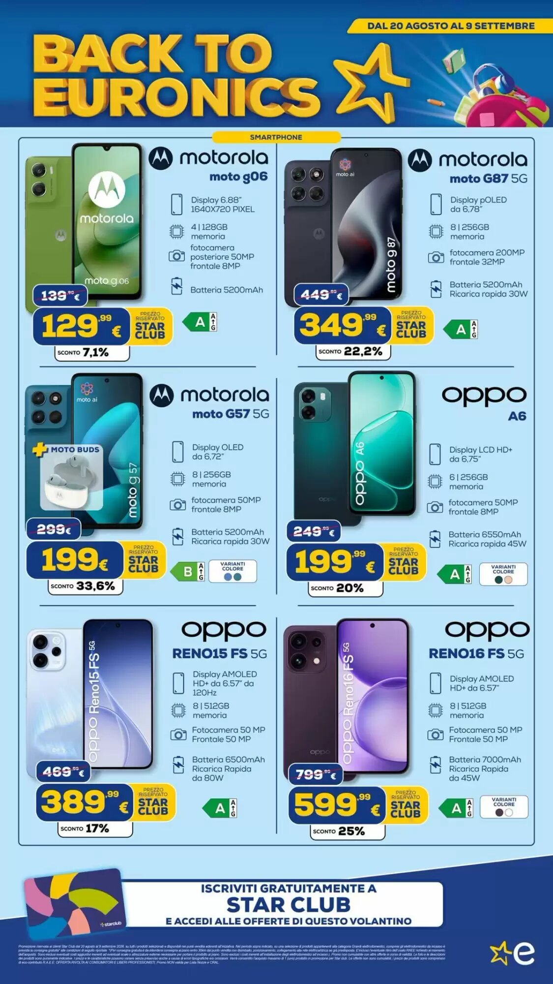 Volantino promozionale Euronics Tufano  valide dal 21/08/2026 - Pagina 17.