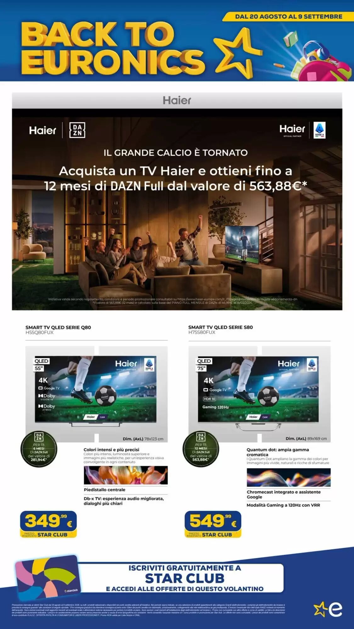 Volantino promozionale Euronics Tufano  valide dal 21/08/2026 - Pagina 23.