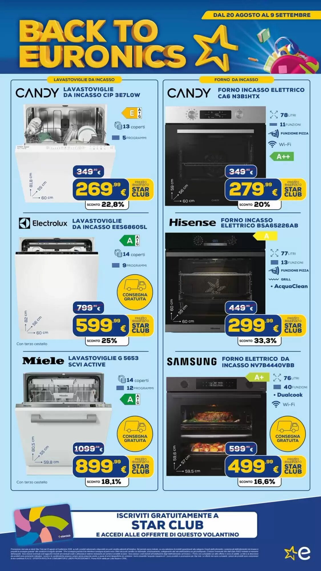 Volantino promozionale Euronics Tufano  valide dal 21/08/2026 - Pagina 29.