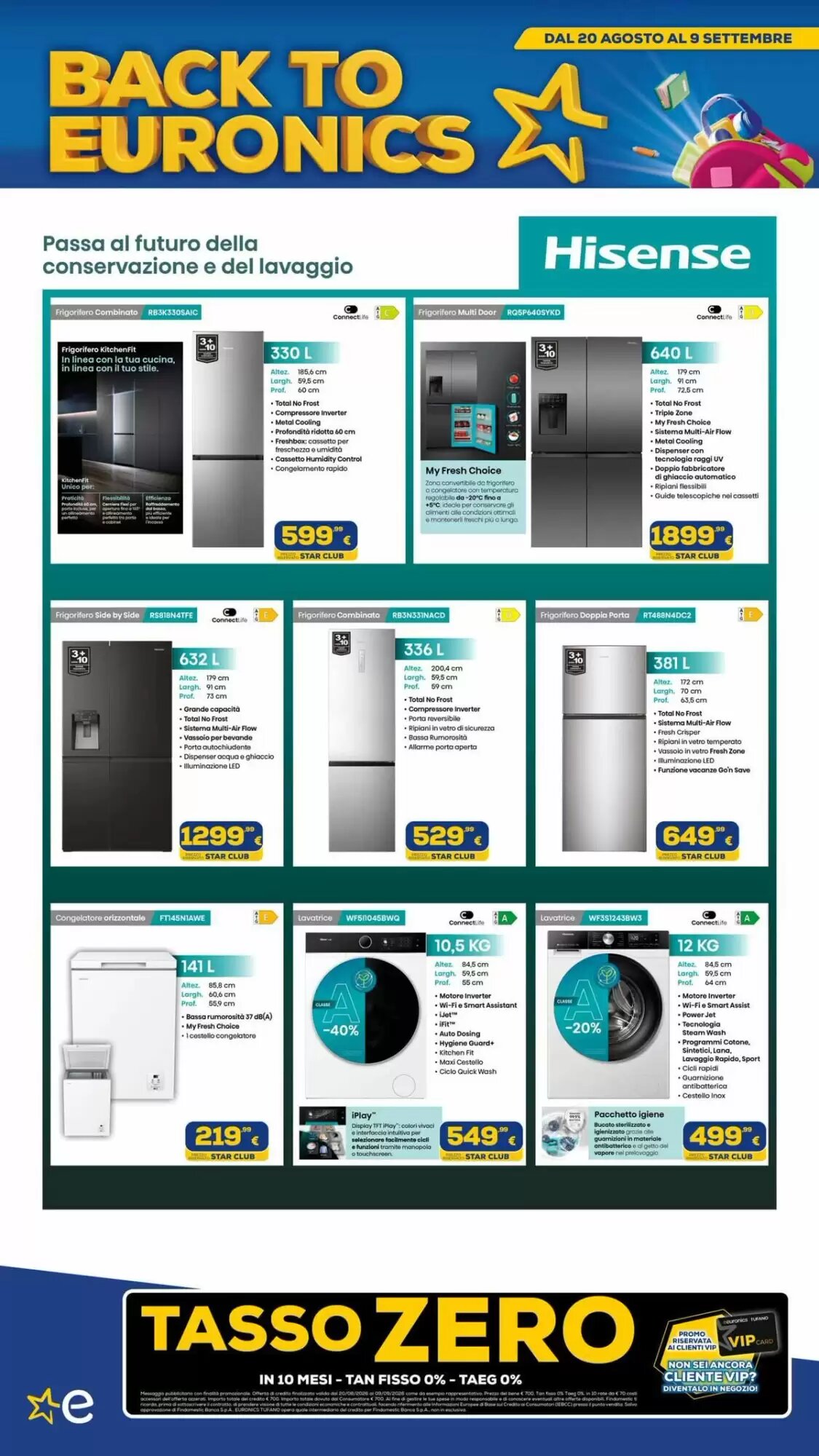 Volantino promozionale Euronics Tufano  valide dal 21/08/2026 - Pagina 32.