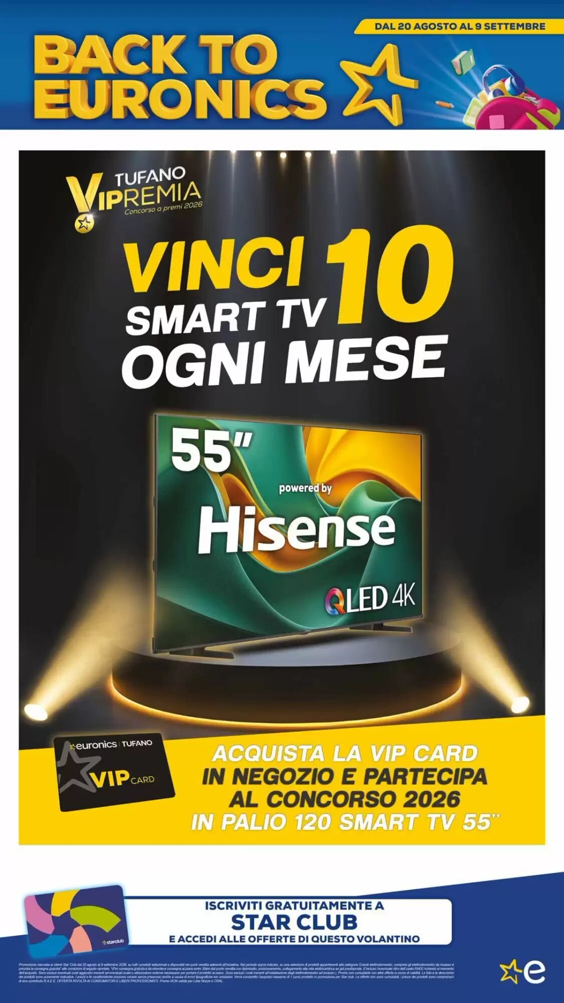 Volantino promozionale Euronics Tufano  valide dal 21/08/2026 - Pagina 33.