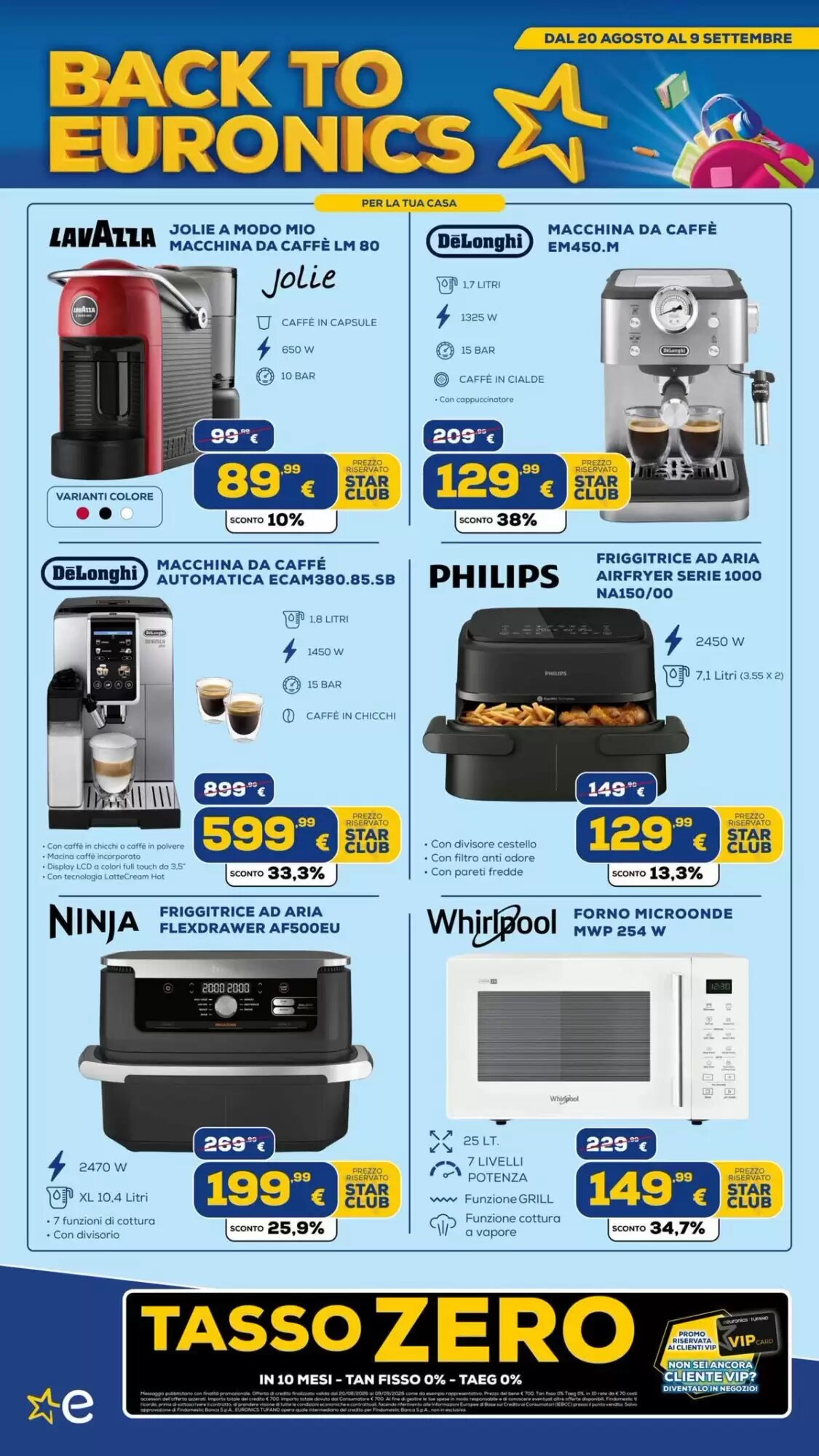 Volantino promozionale Euronics Tufano  valide dal 21/08/2026 - Pagina 34.