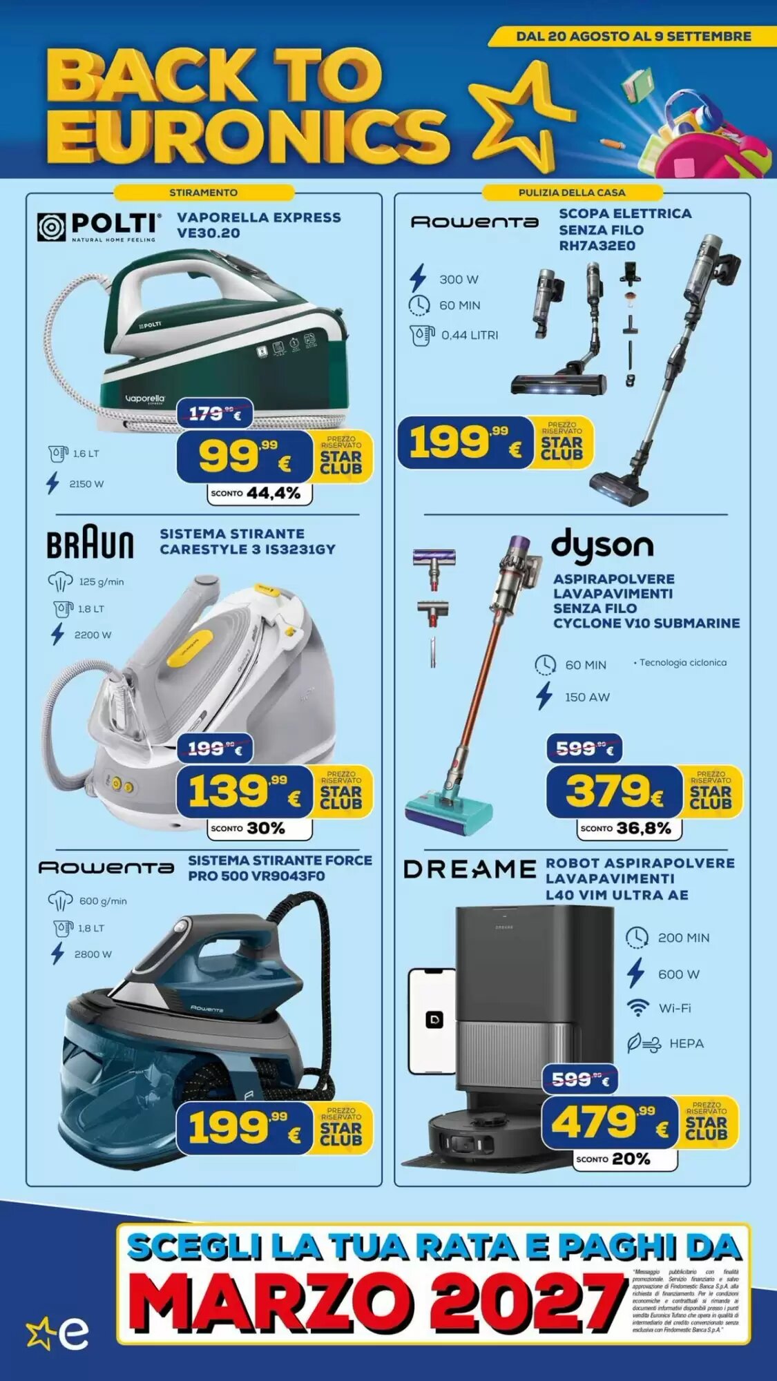 Volantino promozionale Euronics Tufano  valide dal 21/08/2026 - Pagina 36.